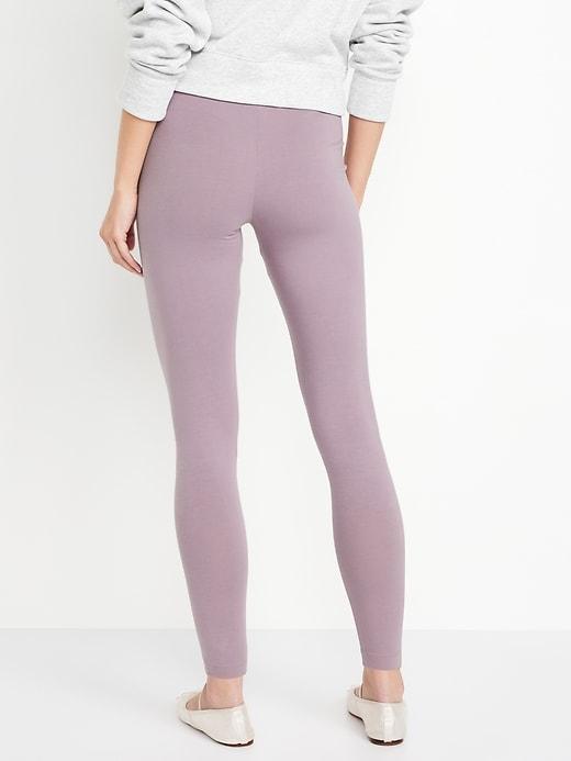 High-Waisted Jersey Leggings Product Image