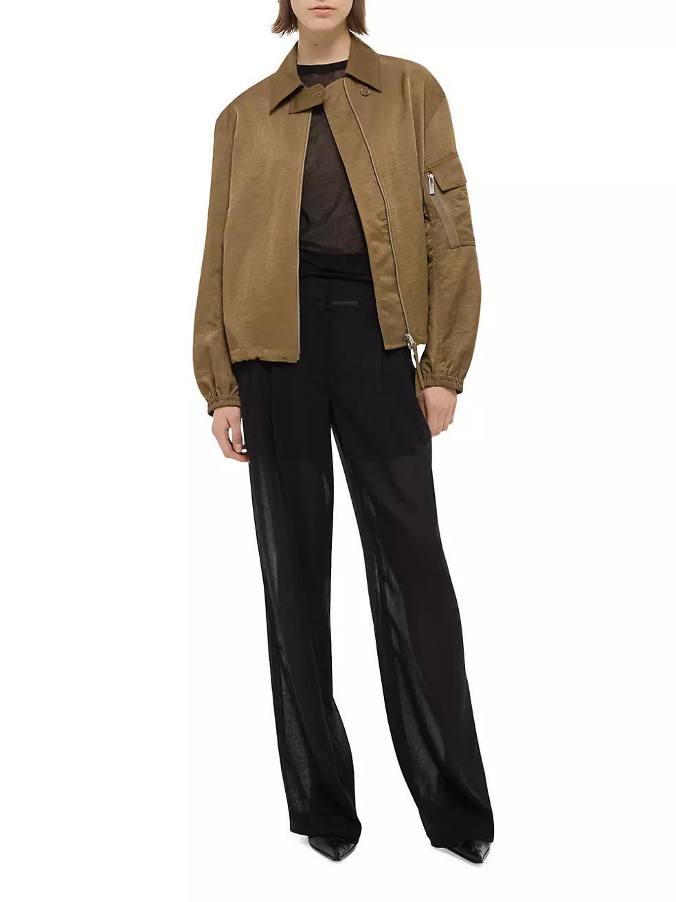 Zip Bomber Jacket Product Image