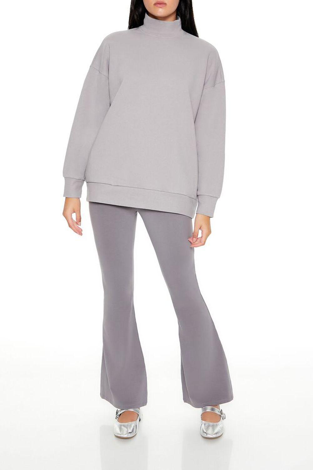 Fleece Mock Neck Pullover | Forever 21 Product Image