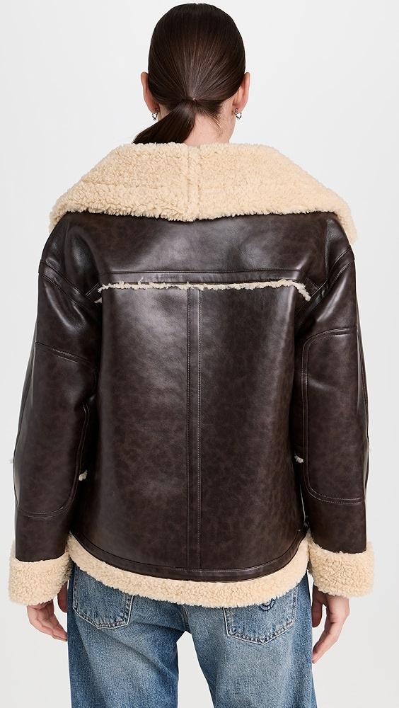 Apparis Calina Bonded Coat | Shopbop Product Image