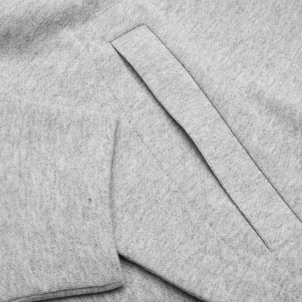Comme des Garcons PLAY x the Artist Invader Hooded Sweatshirt - Top Grey Male Product Image