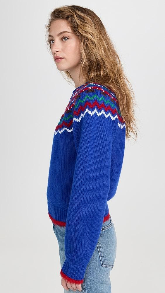 Guest in Residence Chalet Crew In Cashmere Blend | Shopbop Product Image