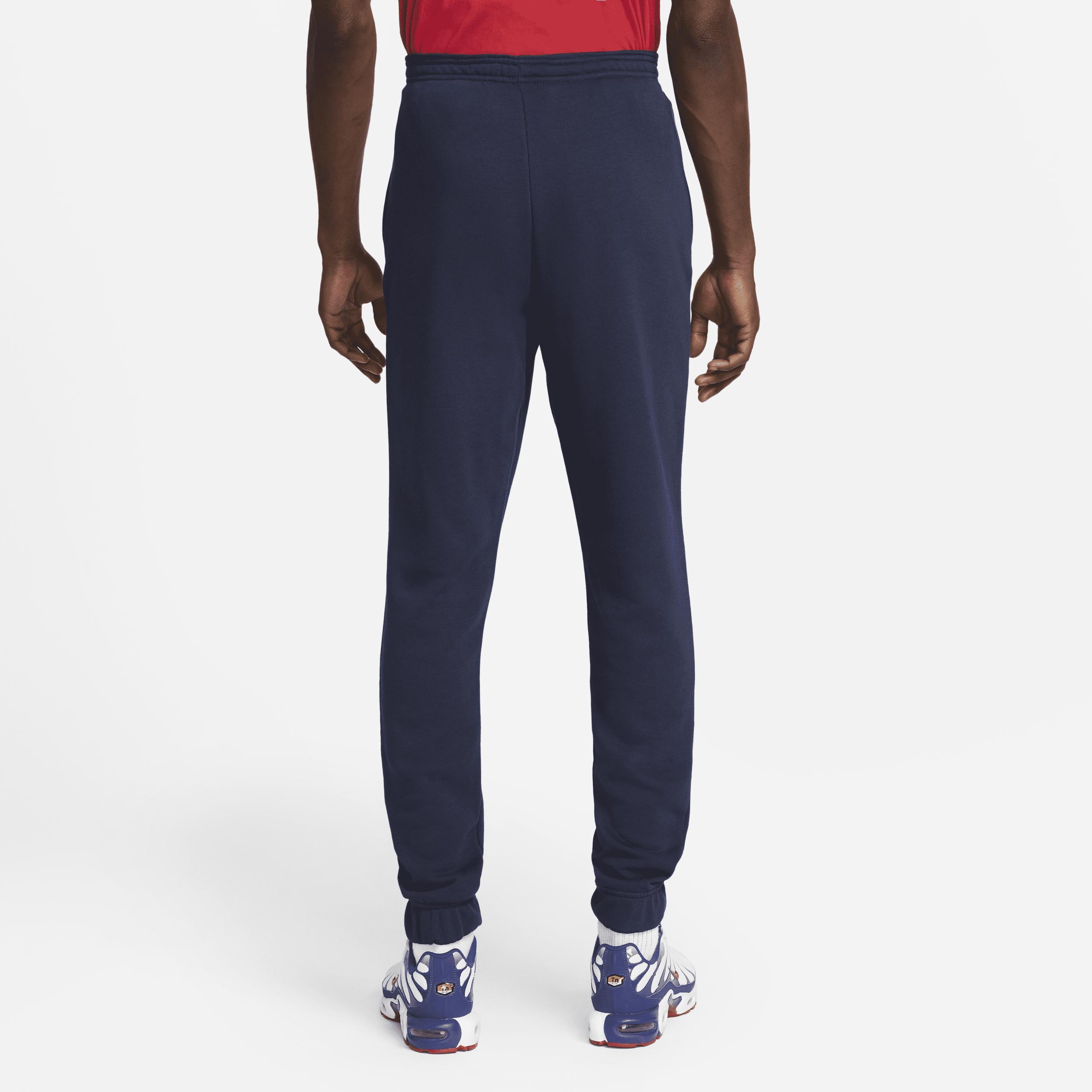 Men's Nike Navy Barcelona Fleece Team Pants, Size: Medium, Bar Blue Product Image