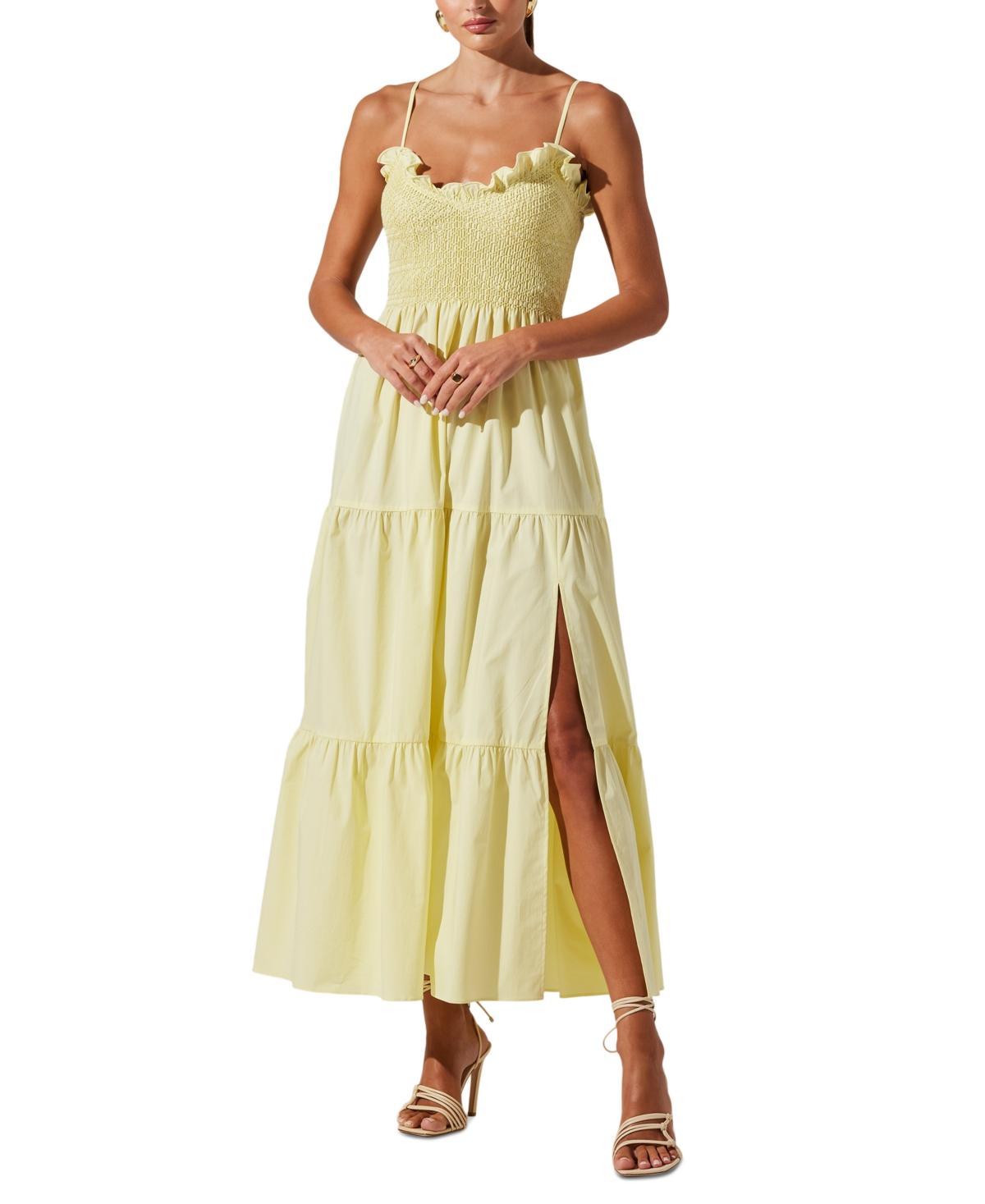 Womens Seraphine Ruffle-Trimmed Maxi Dress Product Image