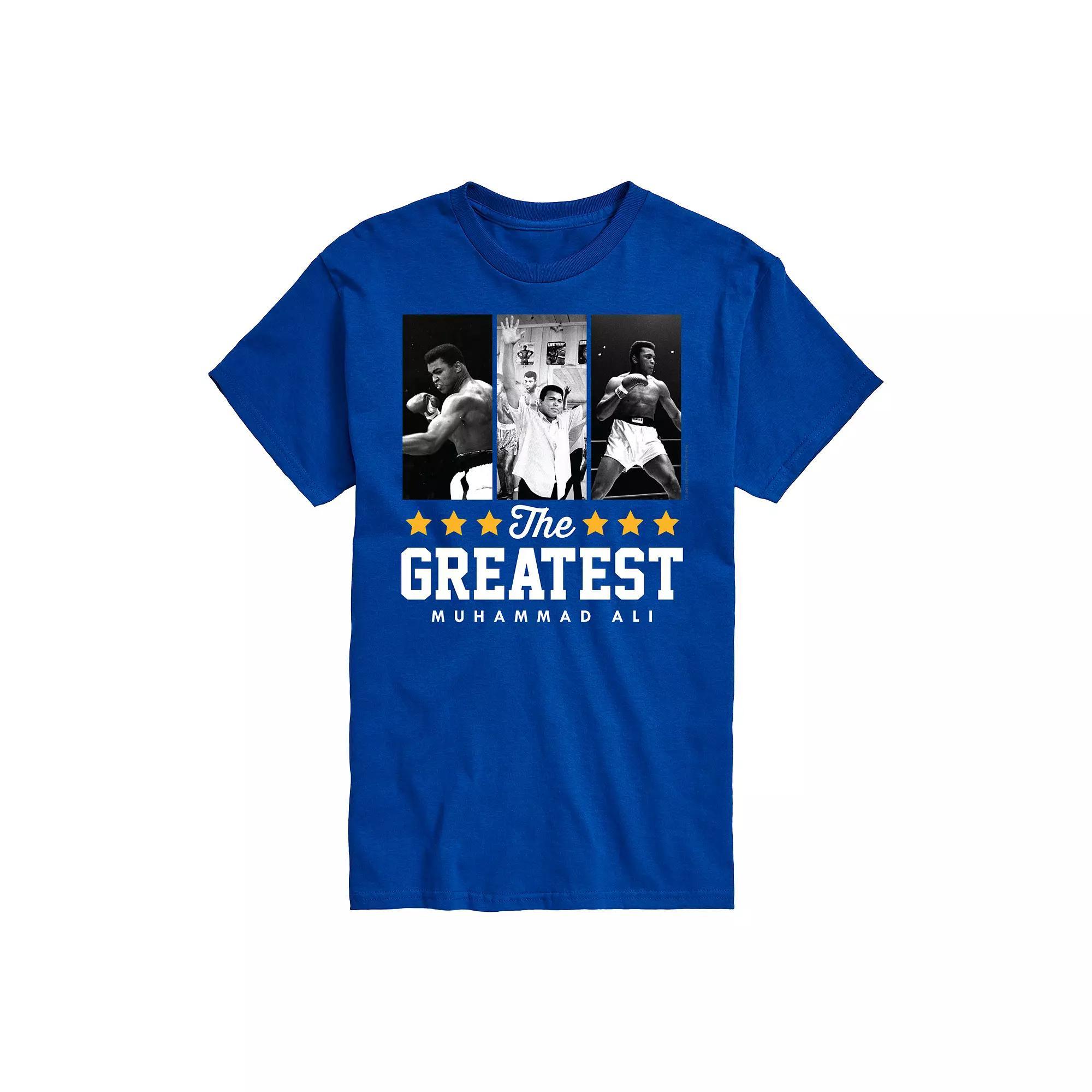 Big & Tall Muhammad Ali The Greatest Tee, Men's, Size: 3XB, Blue Product Image