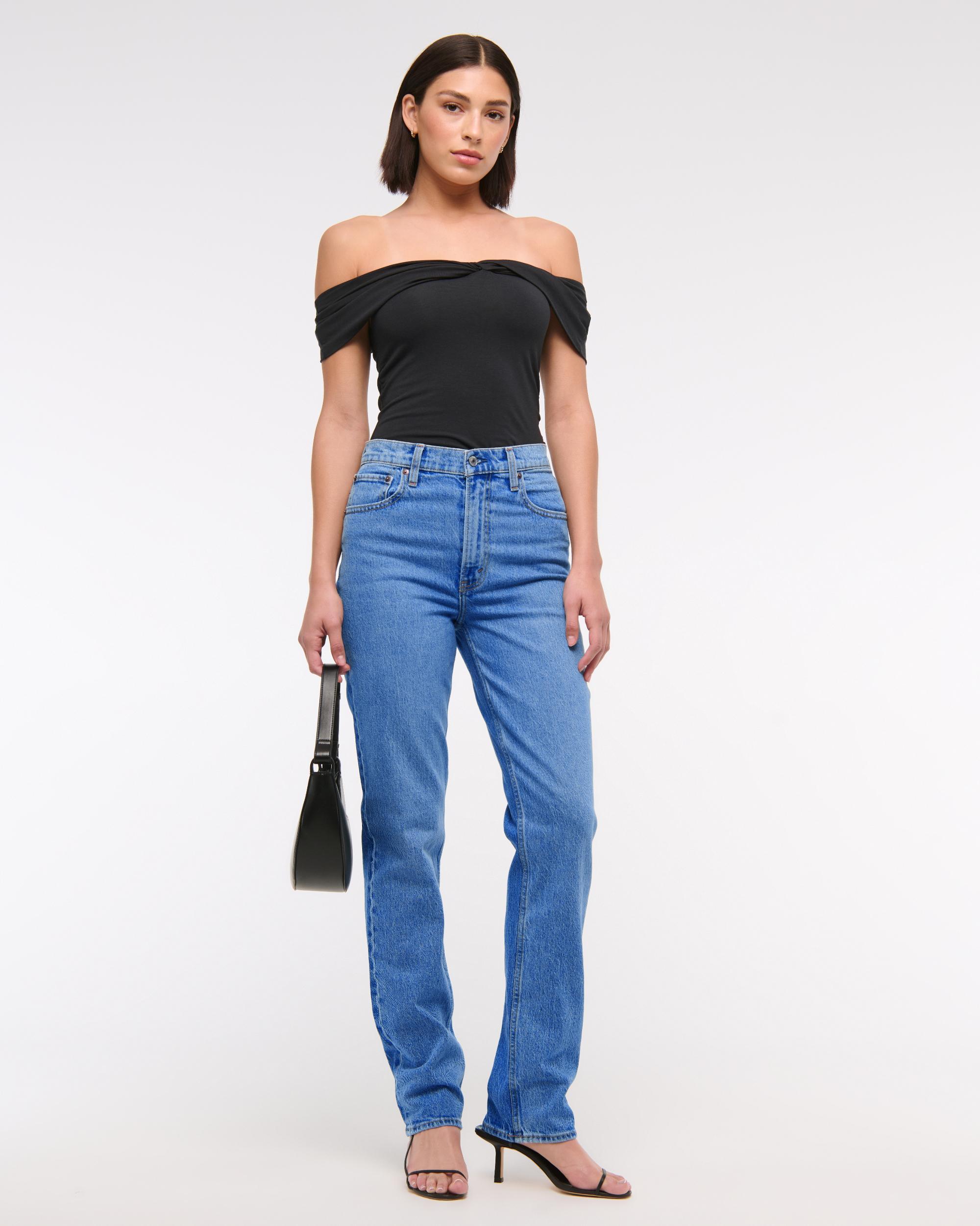 Ultra High Rise 90s Straight Jean Product Image