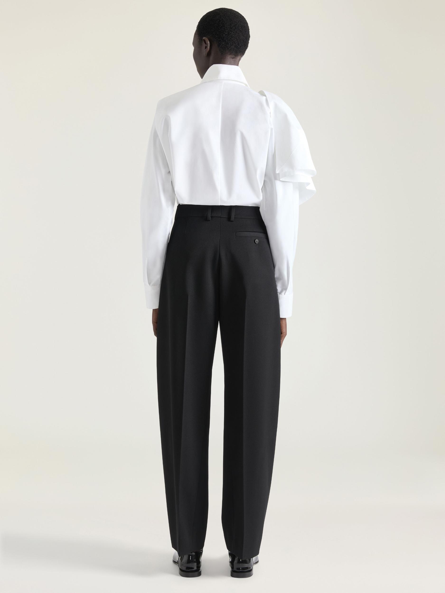 Shirt in cotton poplin with bow detail Product Image