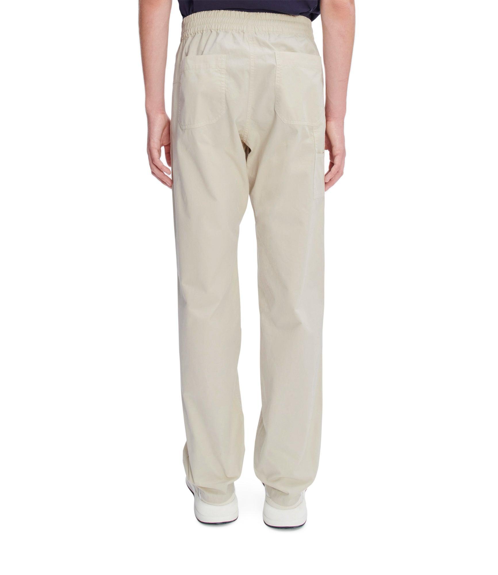 Regular-Fit Wool-Blend Suit Trousers in Blue Product Image