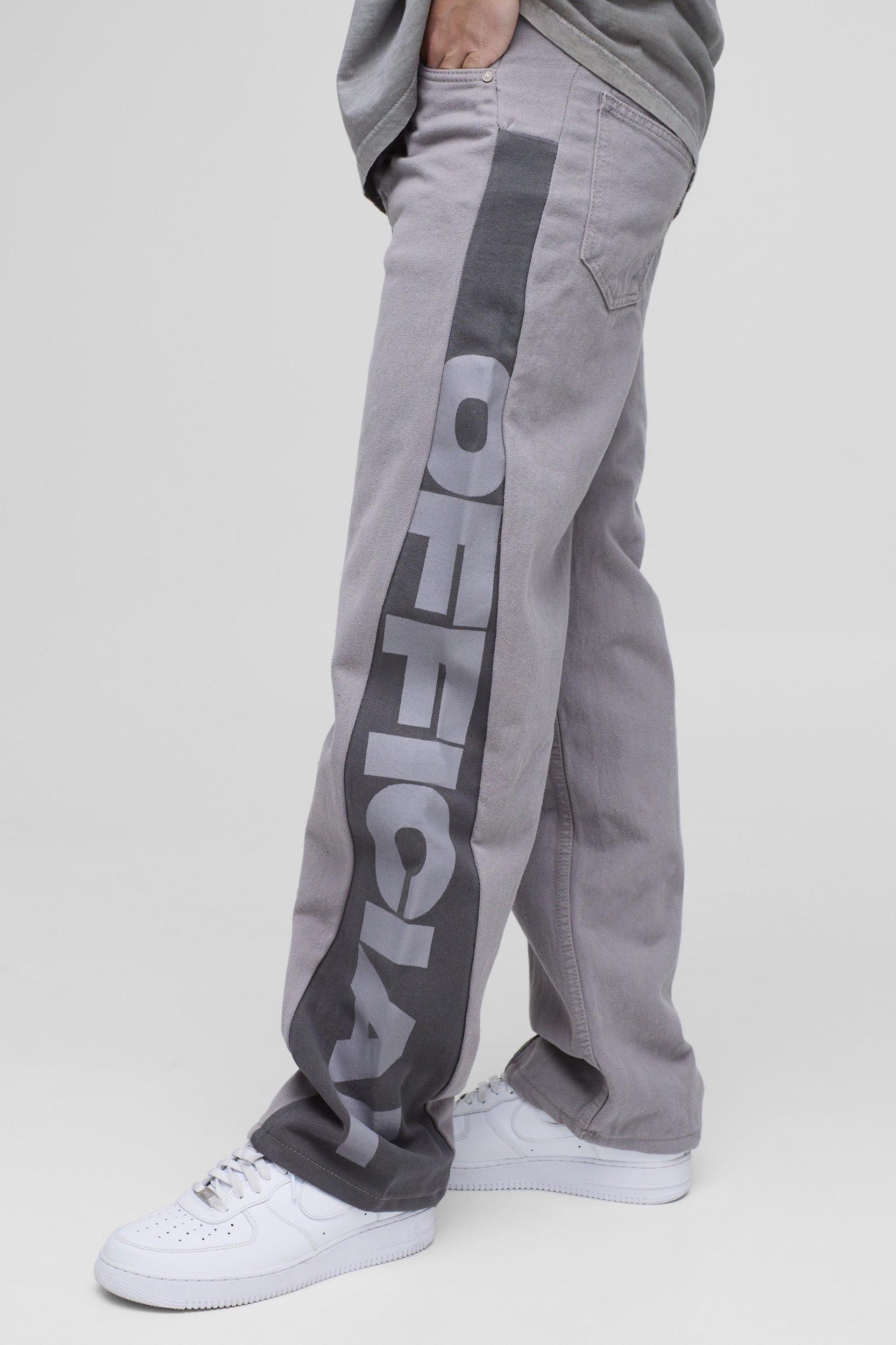 Baggy Official Cut & Sew Panel Pants | boohooMAN USA Product Image