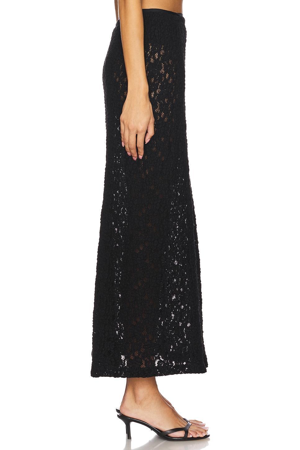 Puckered Lace Skirt Product Image