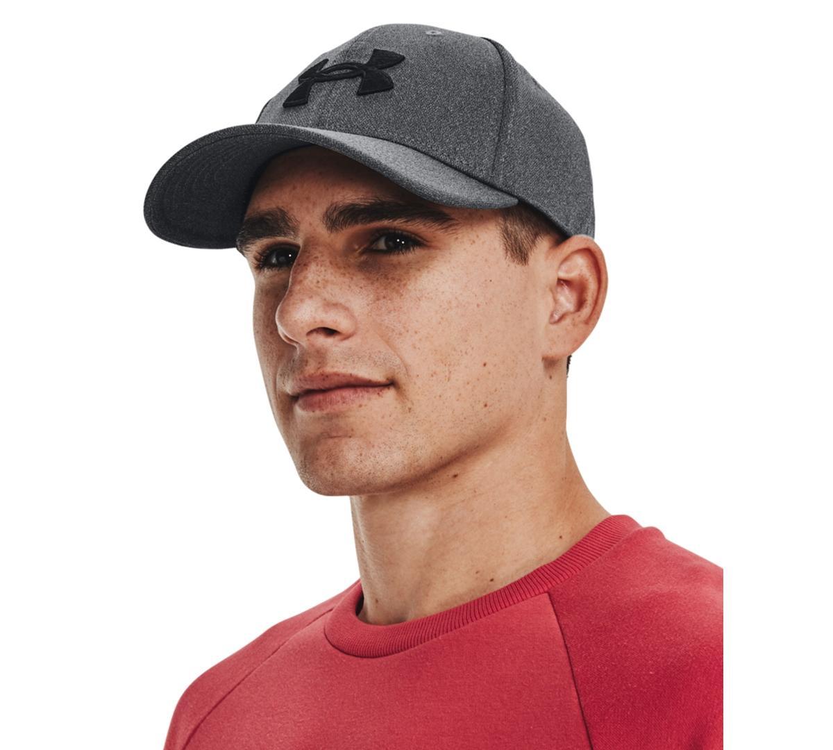 Men's Under Armour Blitzing Stretch-Fit Hat, Size: XL/XXL, Red Product Image