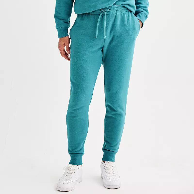 Men's Tek Gear® Ultra Soft Fleece Midweight Joggers, Size: XL, West Bay Blue Product Image