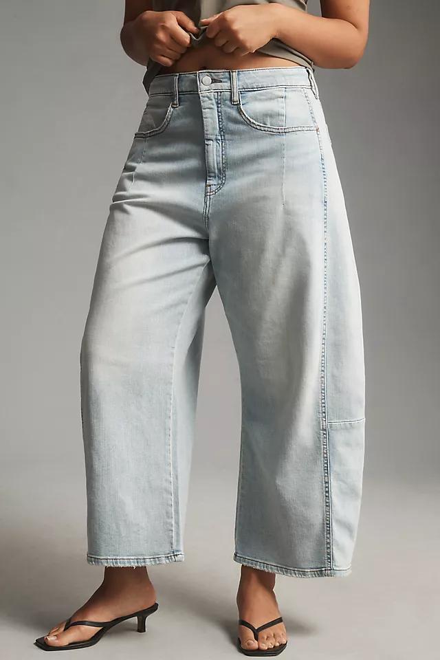 The Kenna Mid-Rise Heritage Barrel Jeans by Pilcro Product Image