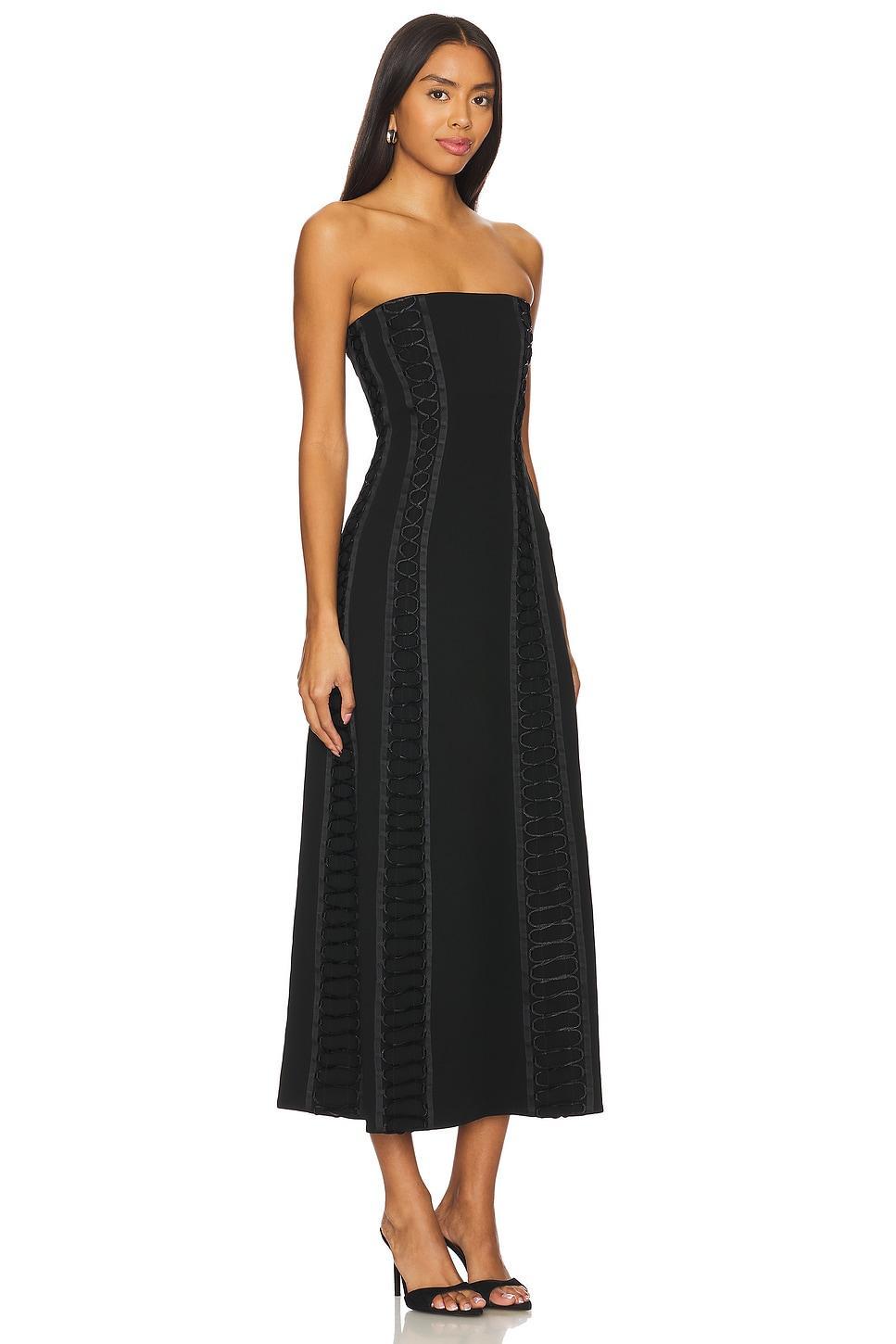 Dennison Bustier Midi Dress SIMKHAI Product Image