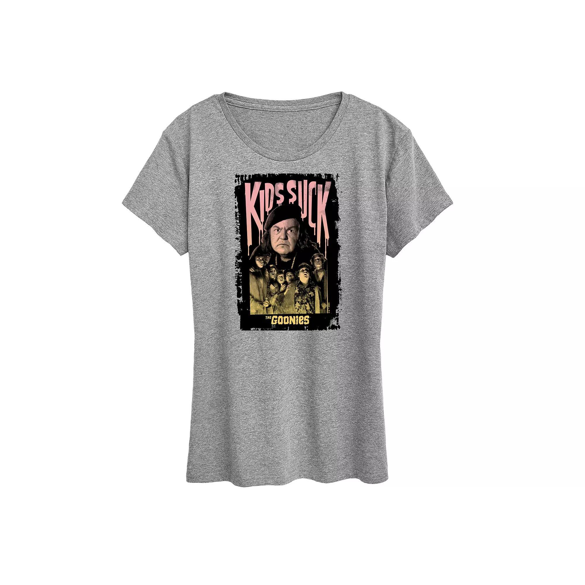 Womens The Goonies Kids Suck Graphic Tee Product Image