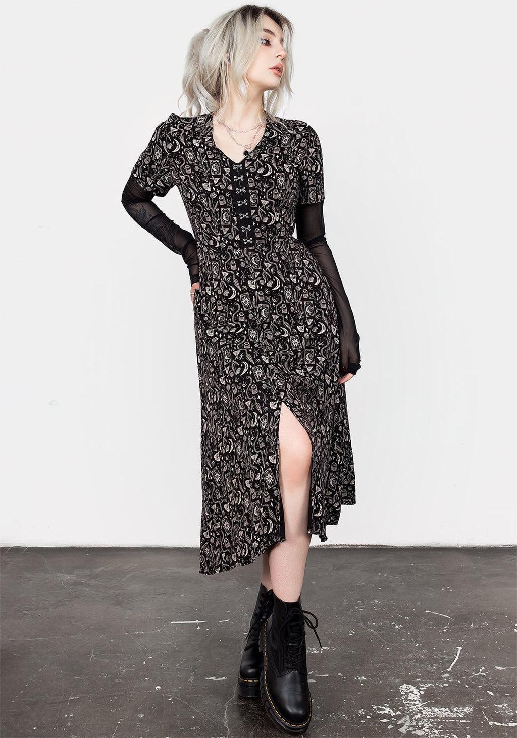 Craft V-neck Midi Dress Product Image