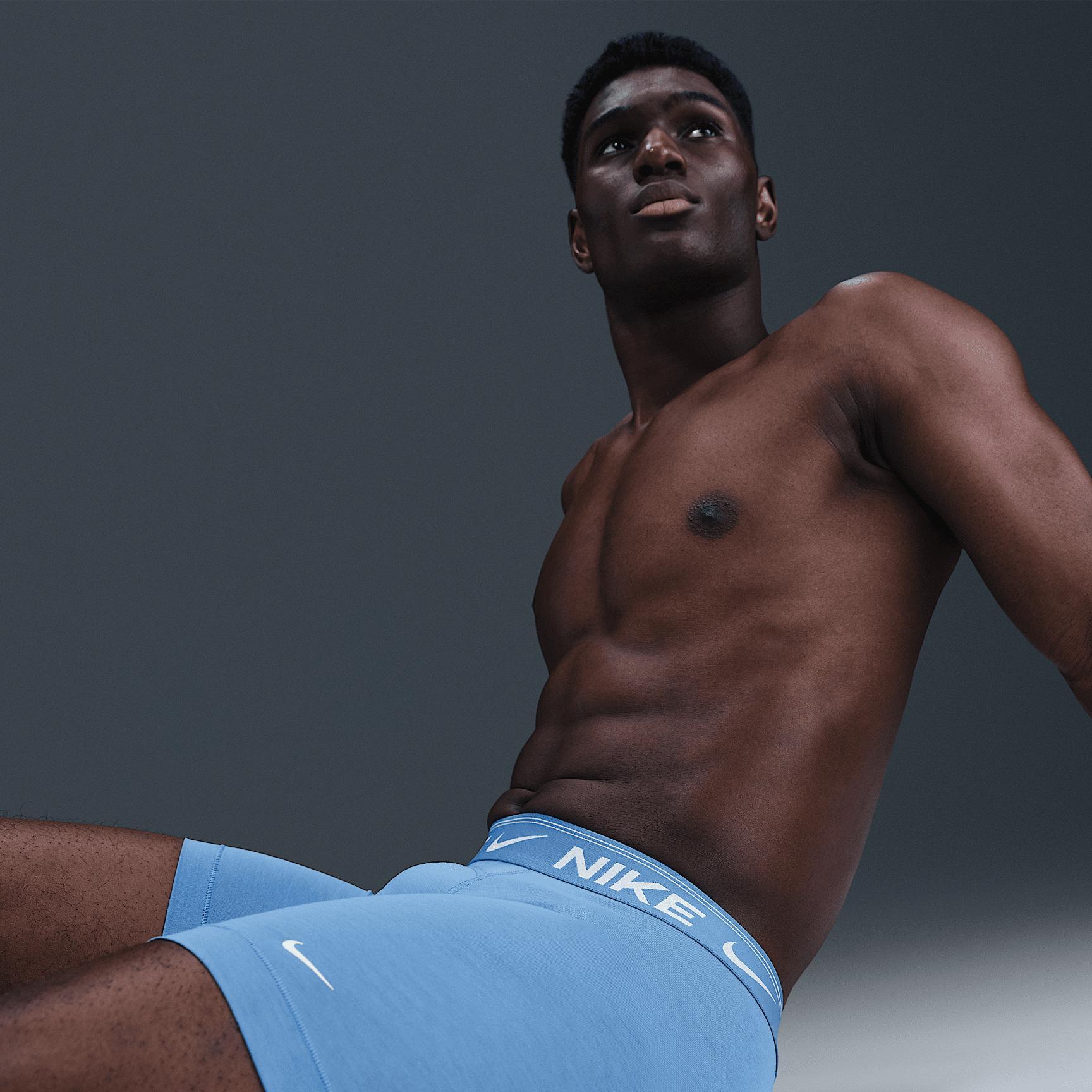 Nike Men's Dri-FIT Ultra Comfort Boxer Briefs (3-Pack) Product Image