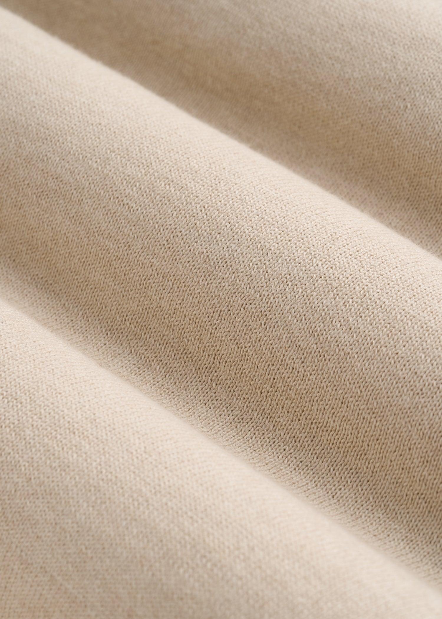 Men’s Tall Polo Sweater in Vanilla Latte Mix Product Image