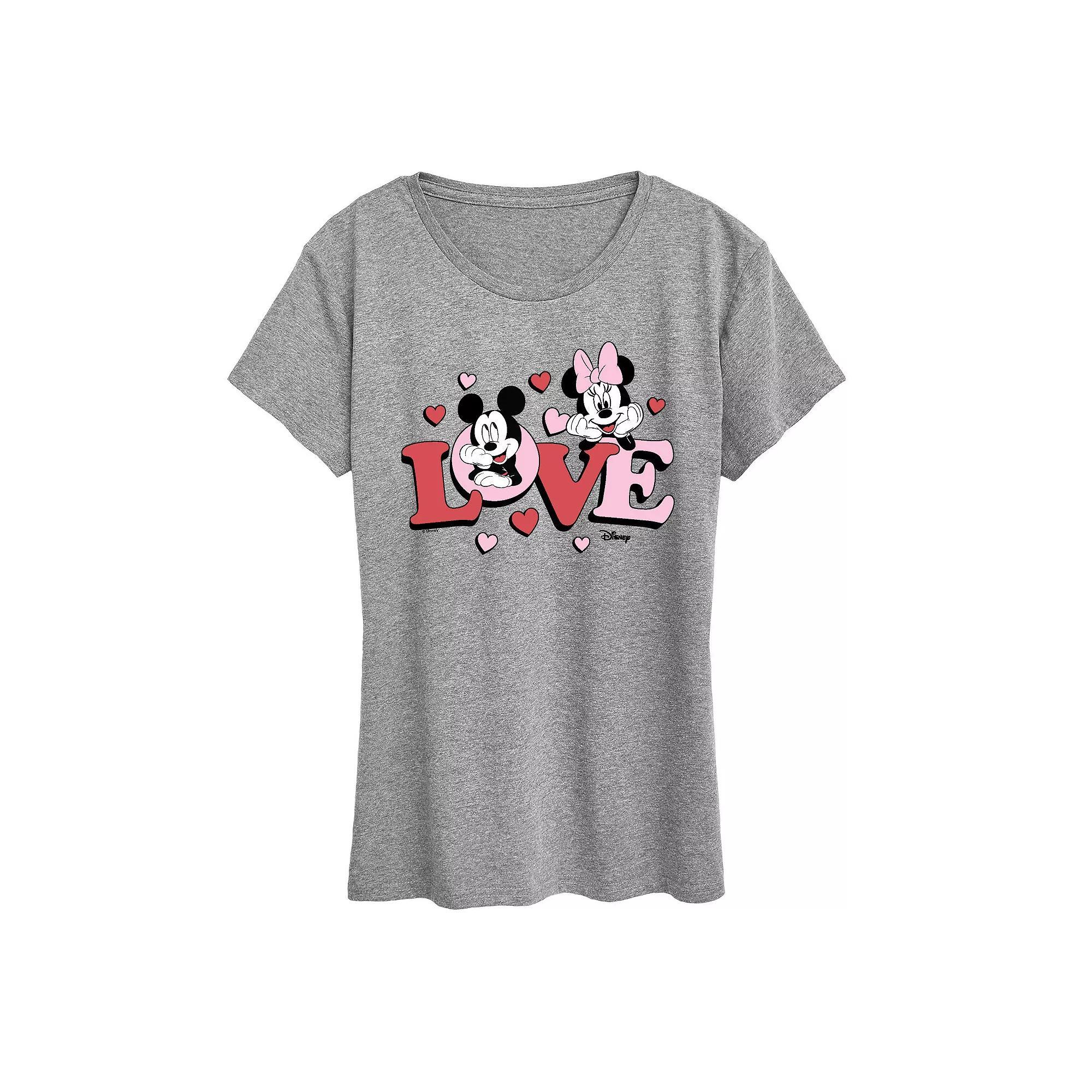 Womens Palm Sunset Ombre Graphic Tee Heather Grey Product Image