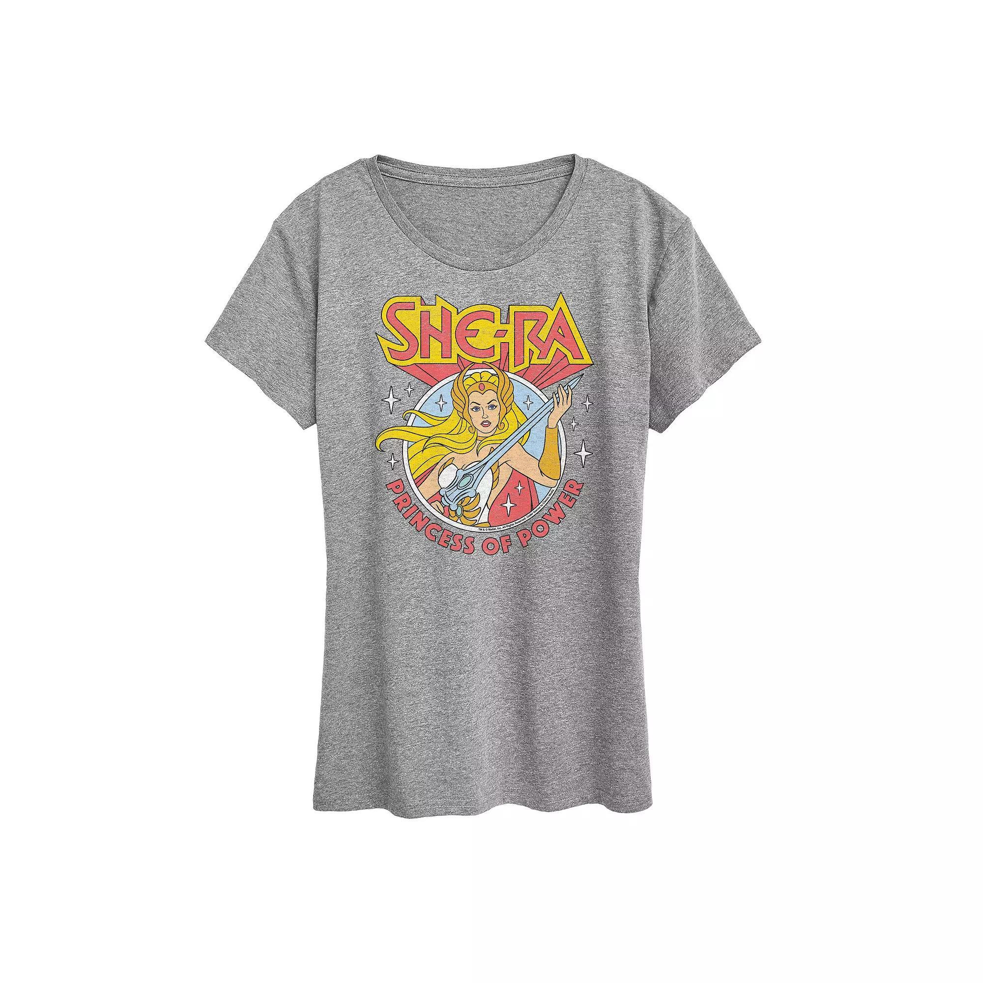 Womens She-Ra Princess Of Power Graphic Tee, Girls Grey Gray Product Image