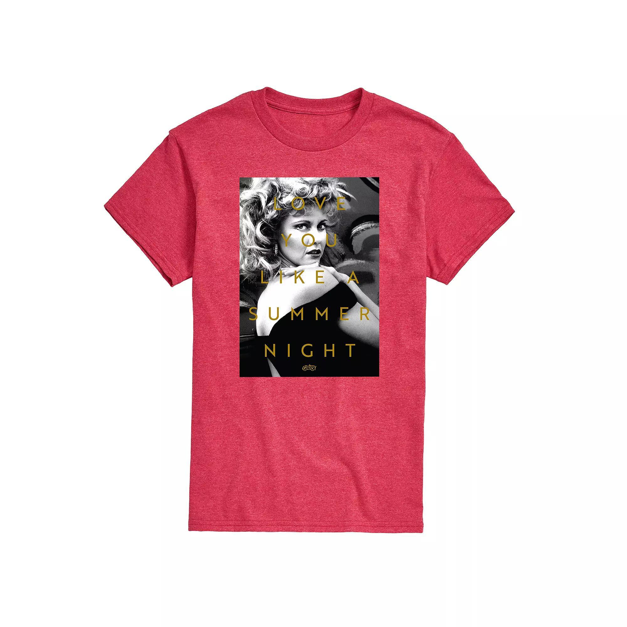 Mens Grease Love You Summer Night Tee Product Image
