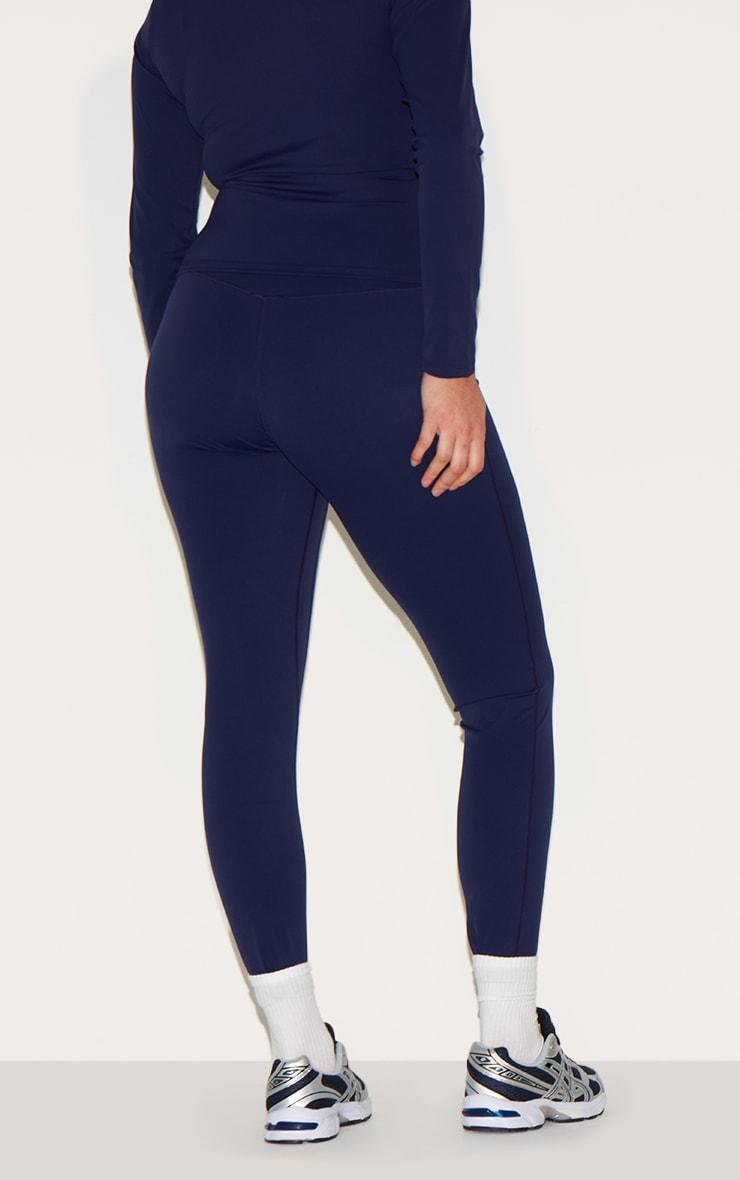 Navy Ultimate Sculpt High Waist Gym Leggings Product Image