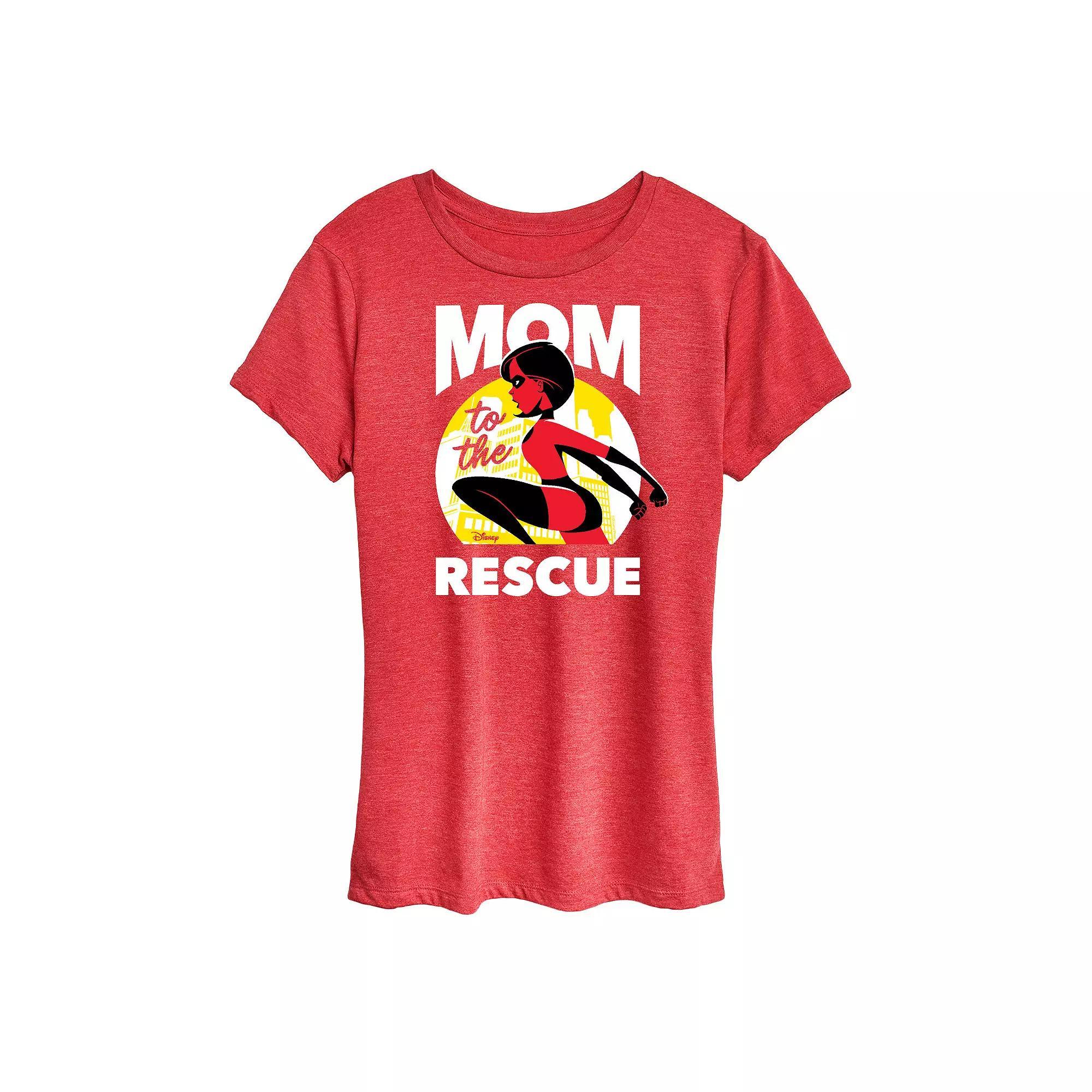 Disney / Pixars The Incredibles Womens Mom Rescue Graphic Tee Product Image