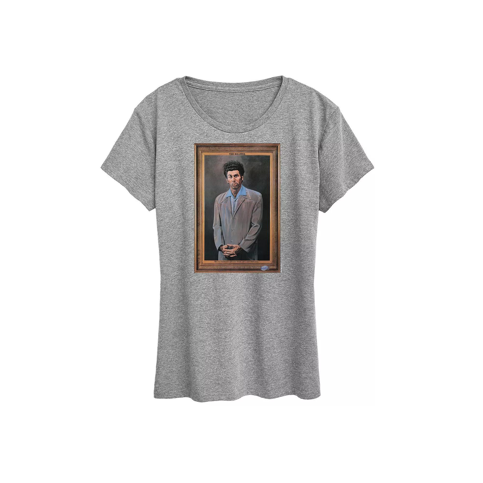 Womens Seinfeld Kramer Portrait Graphic Tee, Girls Product Image