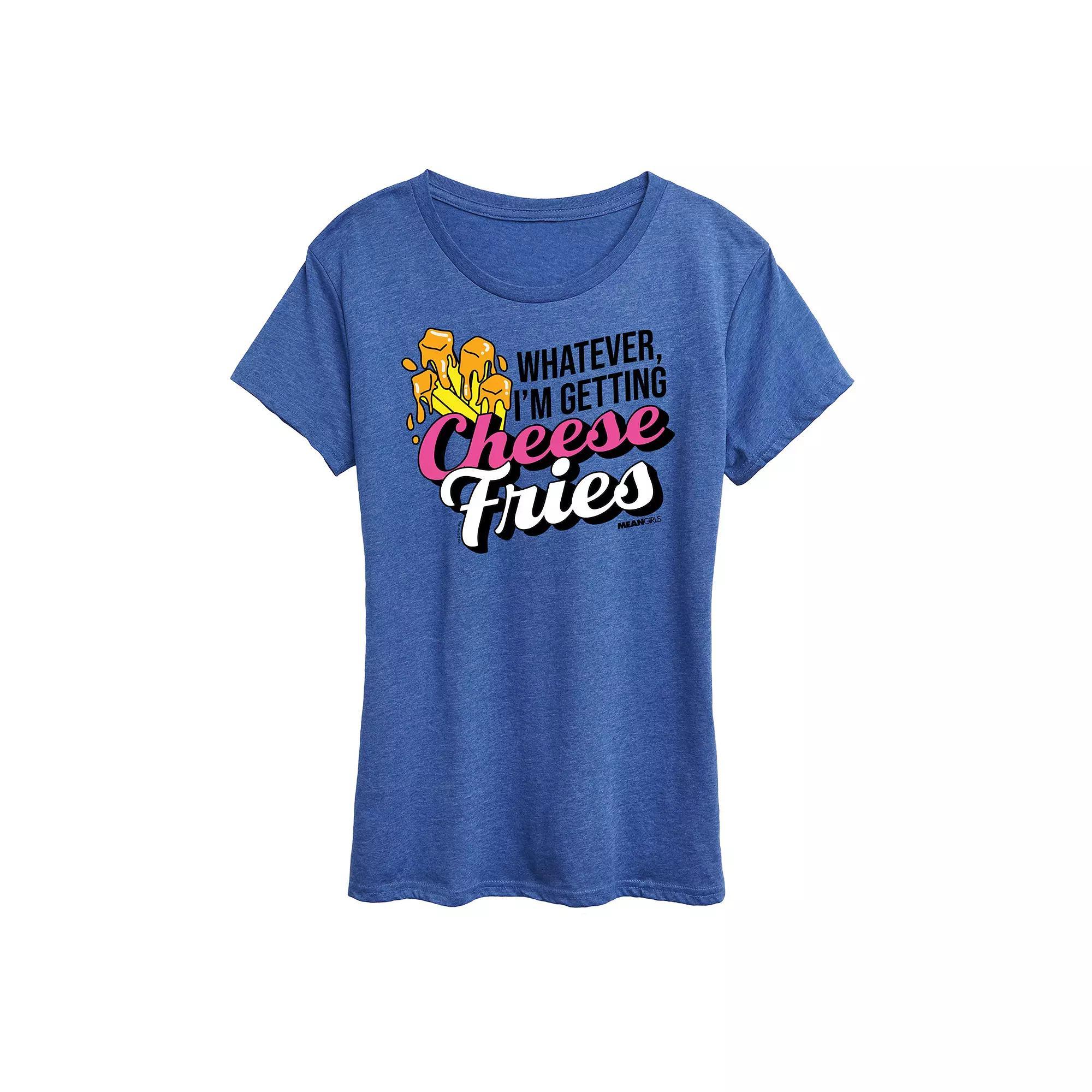 Womens Mean Girls Cheese Fries Graphic Tee Product Image