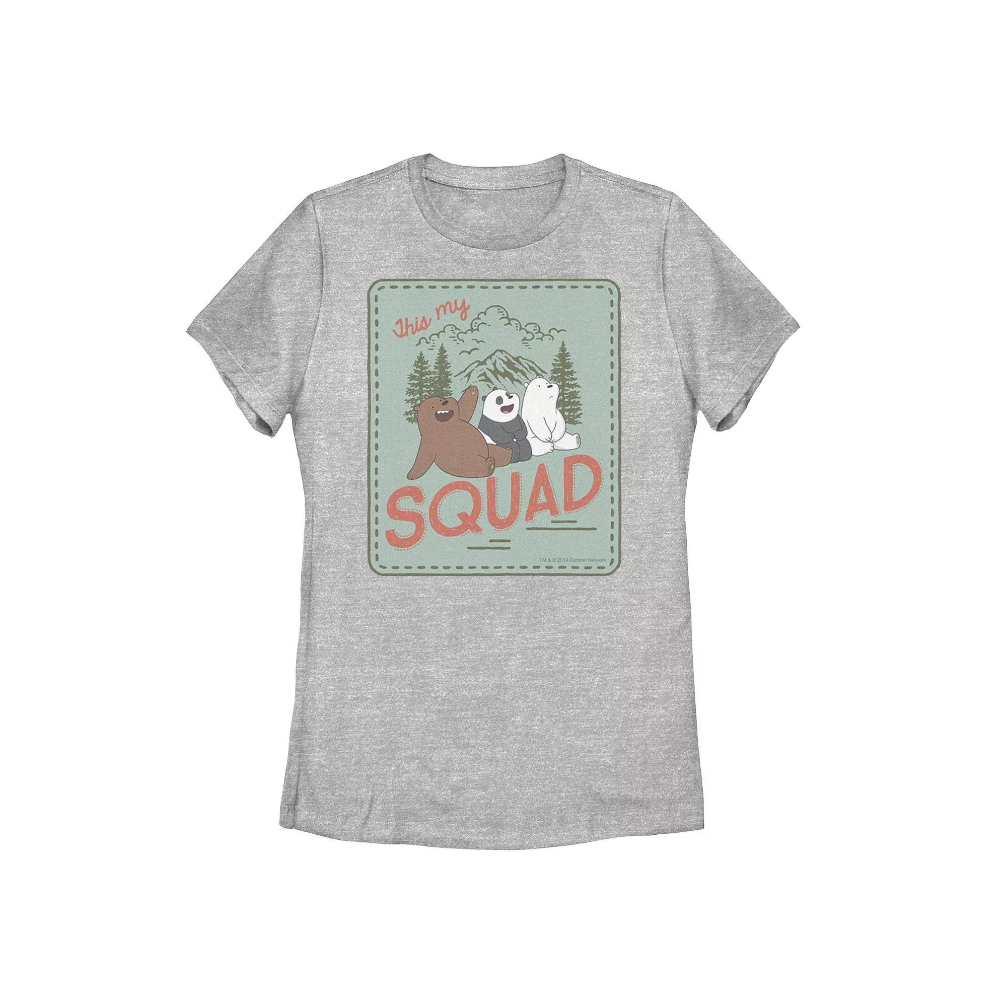 Disney's Mickey and Minnie Mouse Juniors' Cozy Vibes Graphic Tee, Women's, Size: Medium, Athletic Grey Product Image