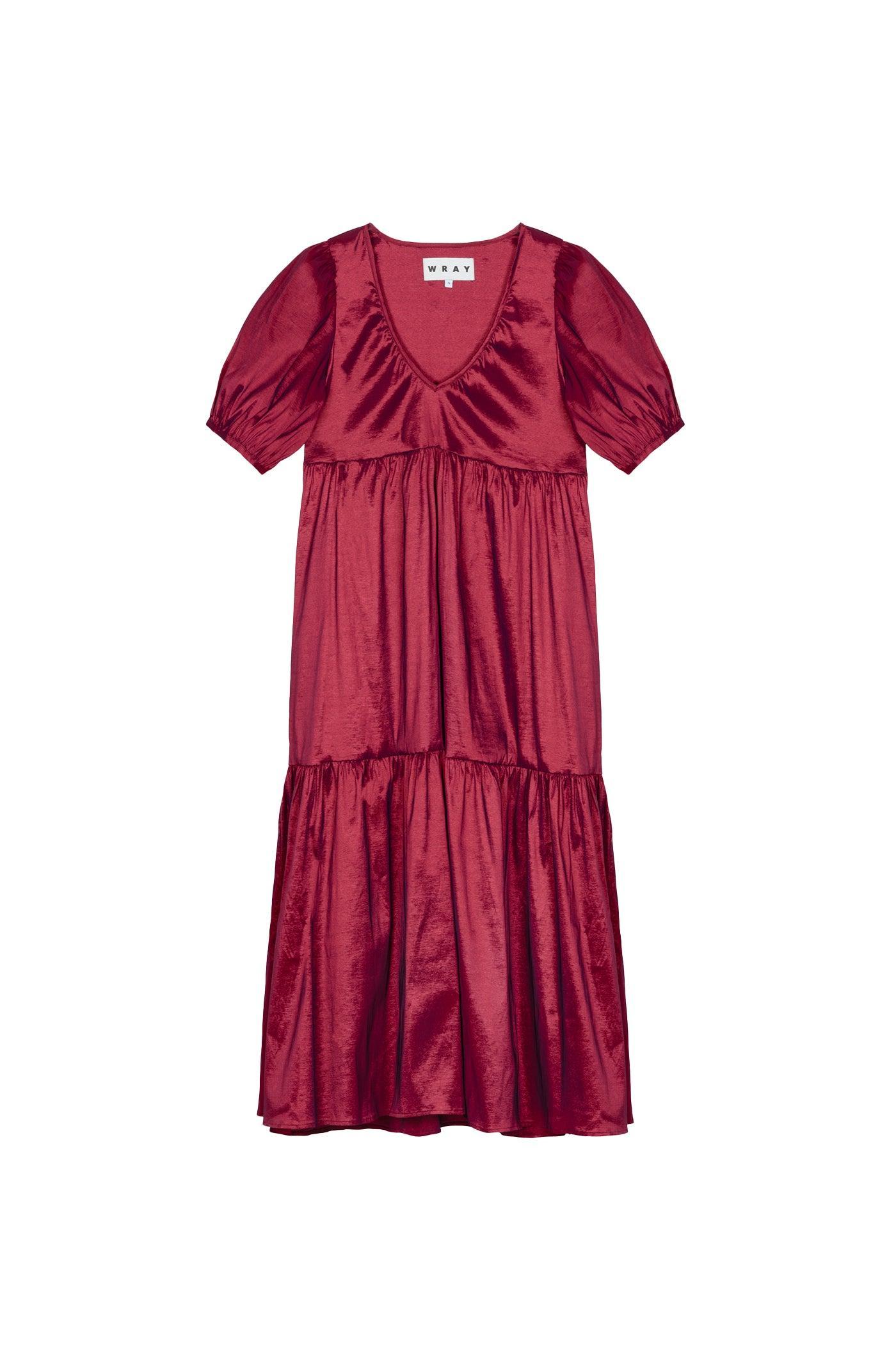 Rachel Dress - Berry Product Image
