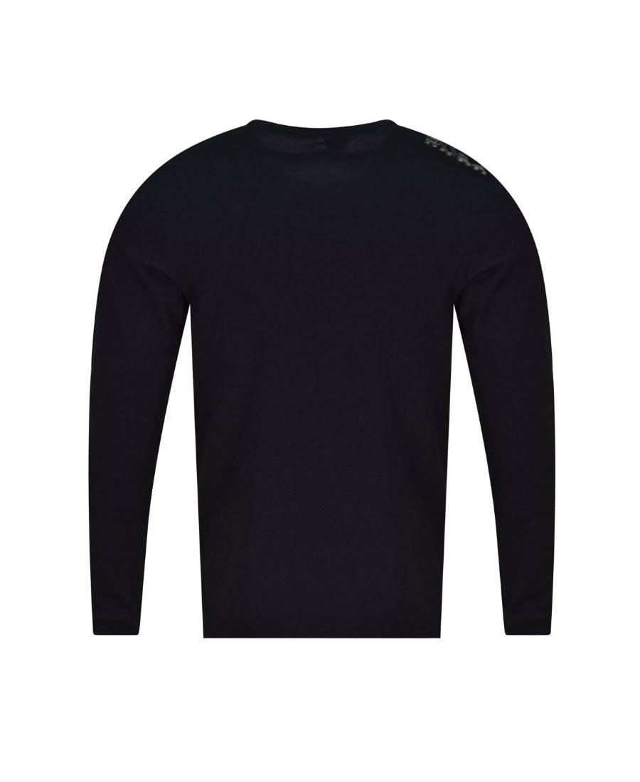HUGO BOSS Logo Long-sleeved T-shirt In Black Product Image