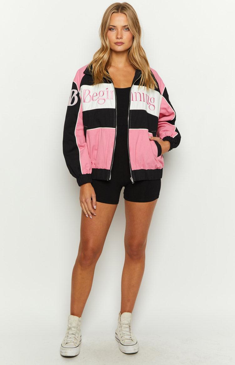 Beginning Pink Bomber Jacket Product Image