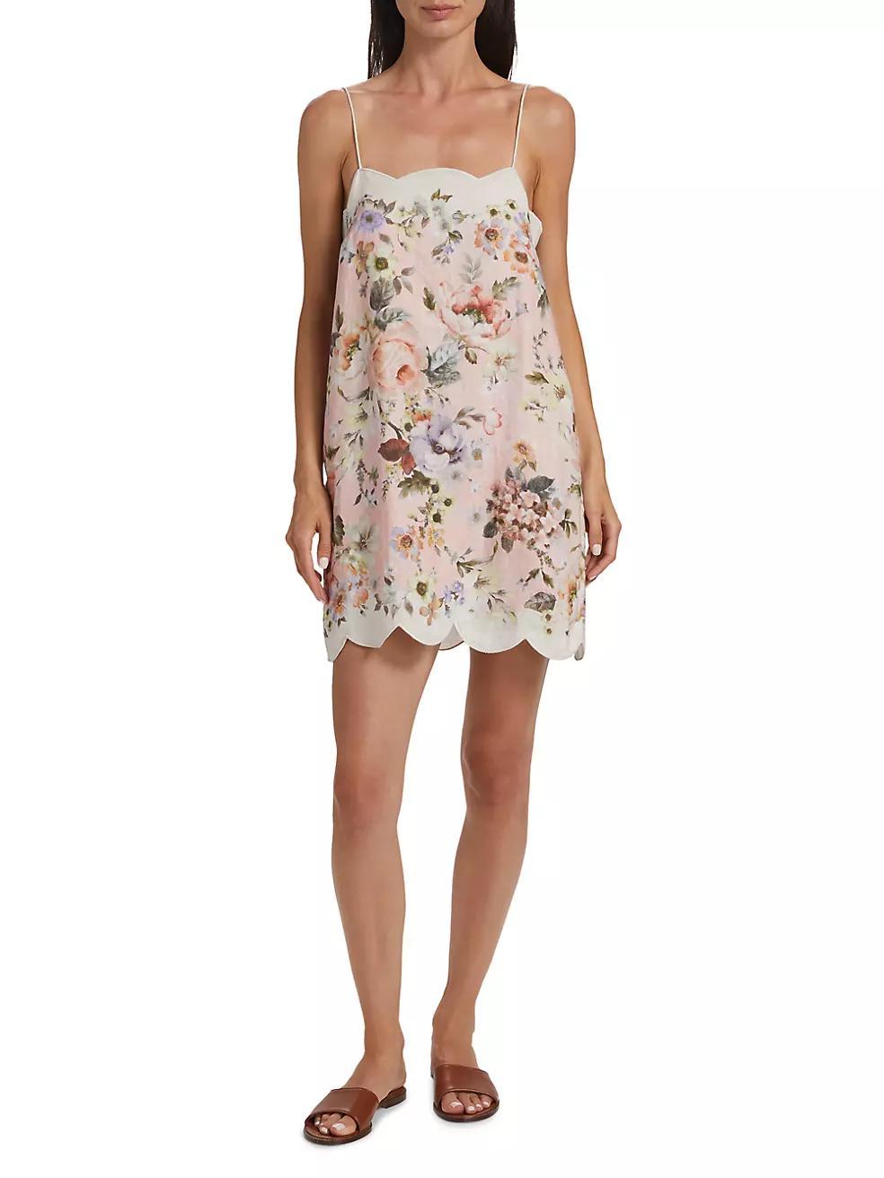 Acacia Scallop Minidress Product Image