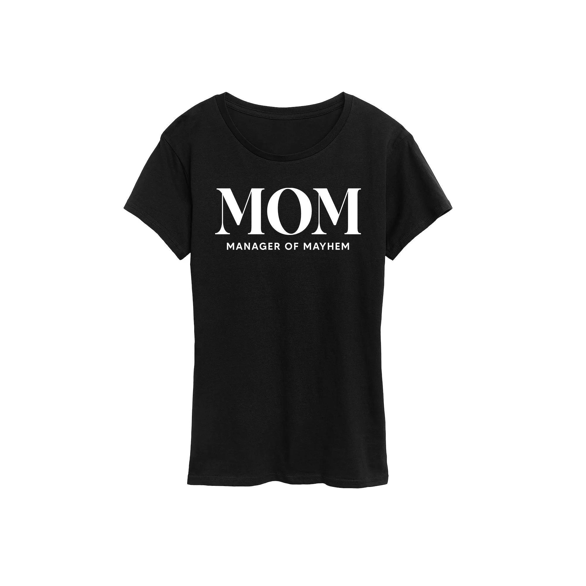 Womens Mom Acronym Graphic Tee Product Image