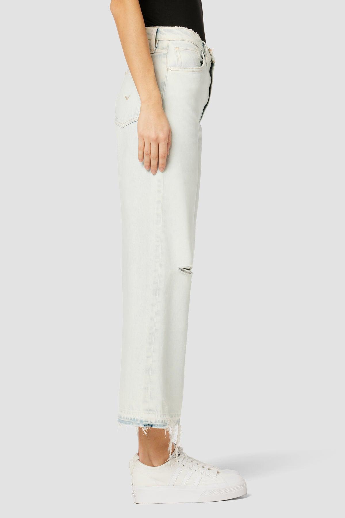Jodie Loose Fit Wide Leg Crop Jean Female Product Image