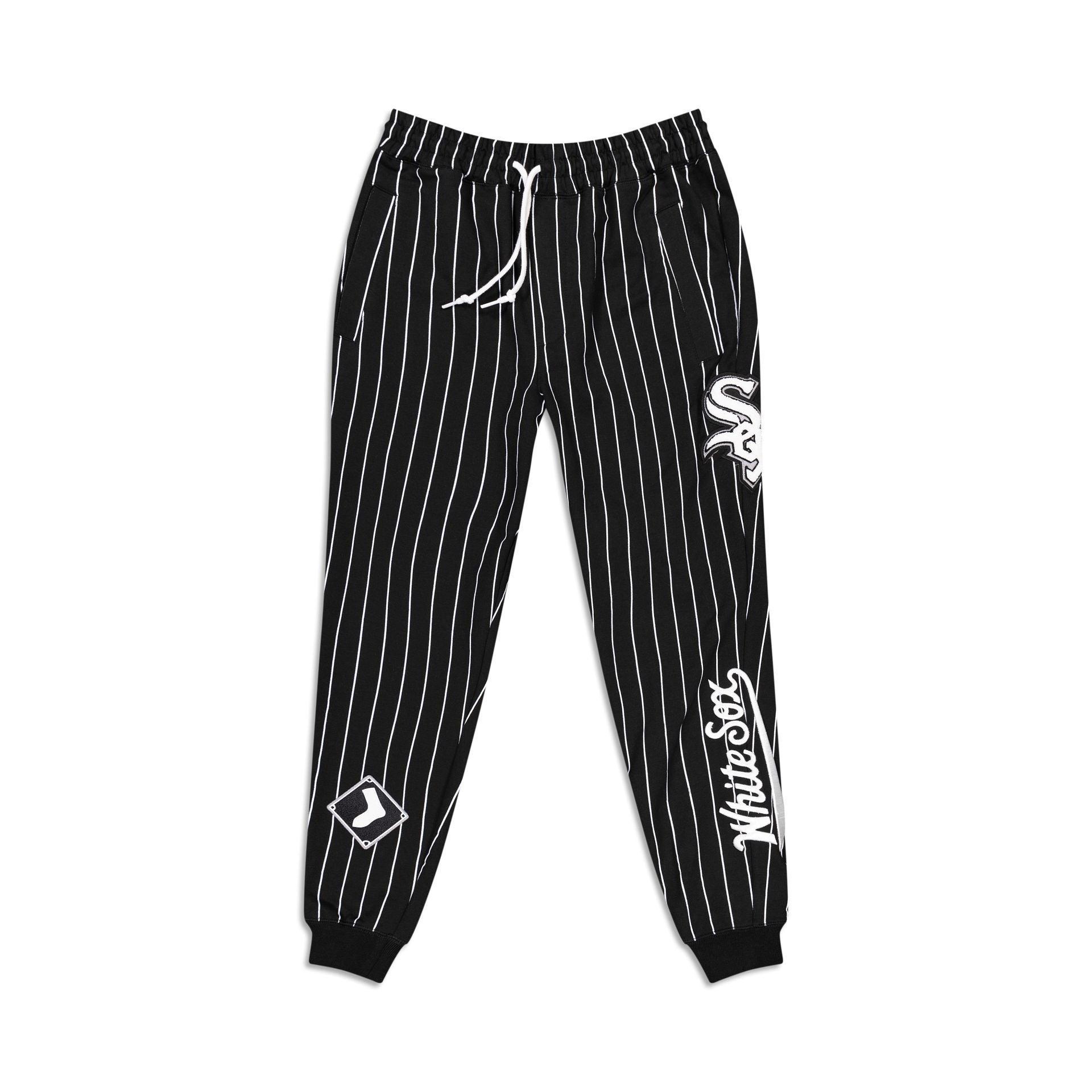 Los Angeles Dodgers Logo Select Pinstripe Jogger Male Product Image