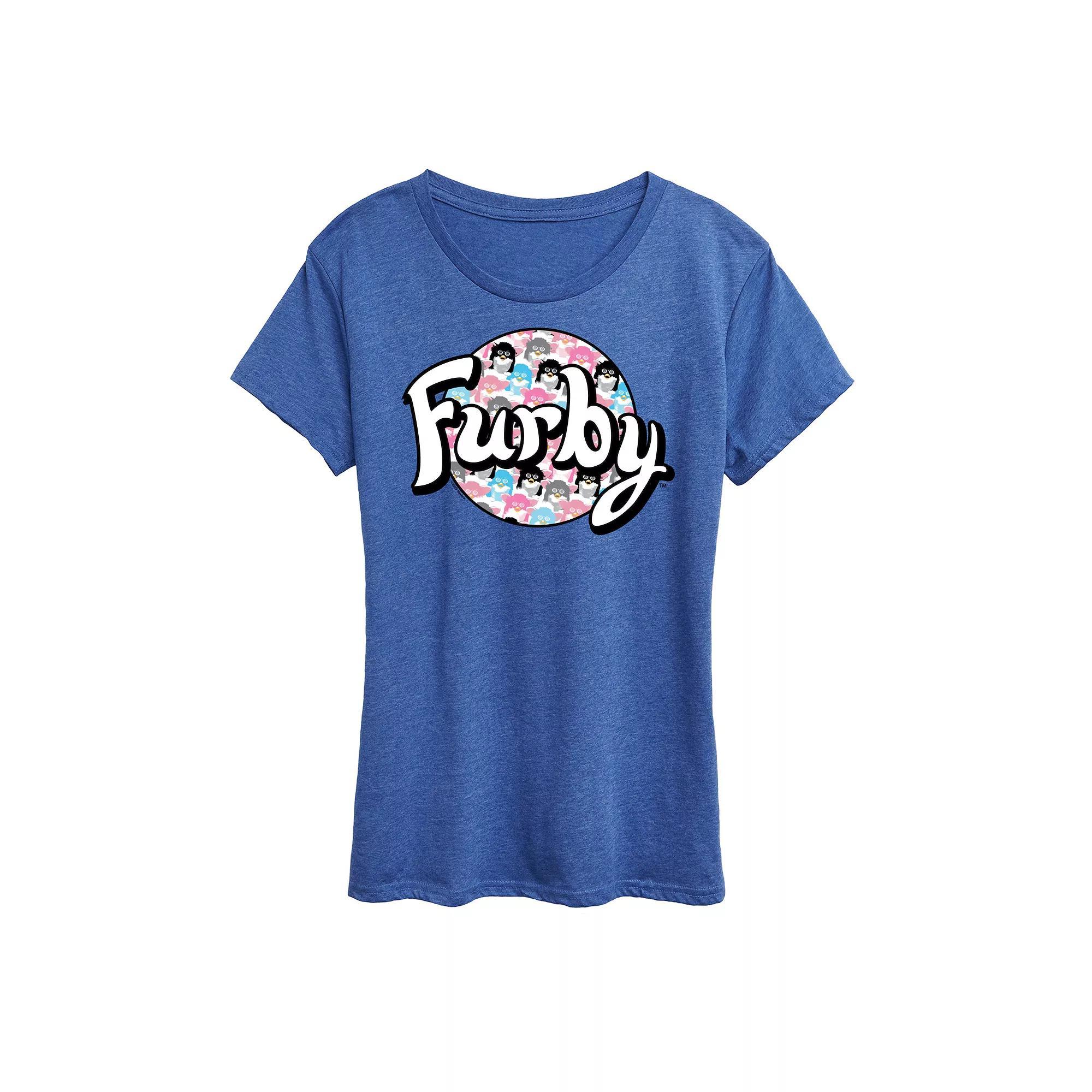 Womens I Am A Sarcastic Delight Graphic Tee, Girls Grey Royal Blue Product Image