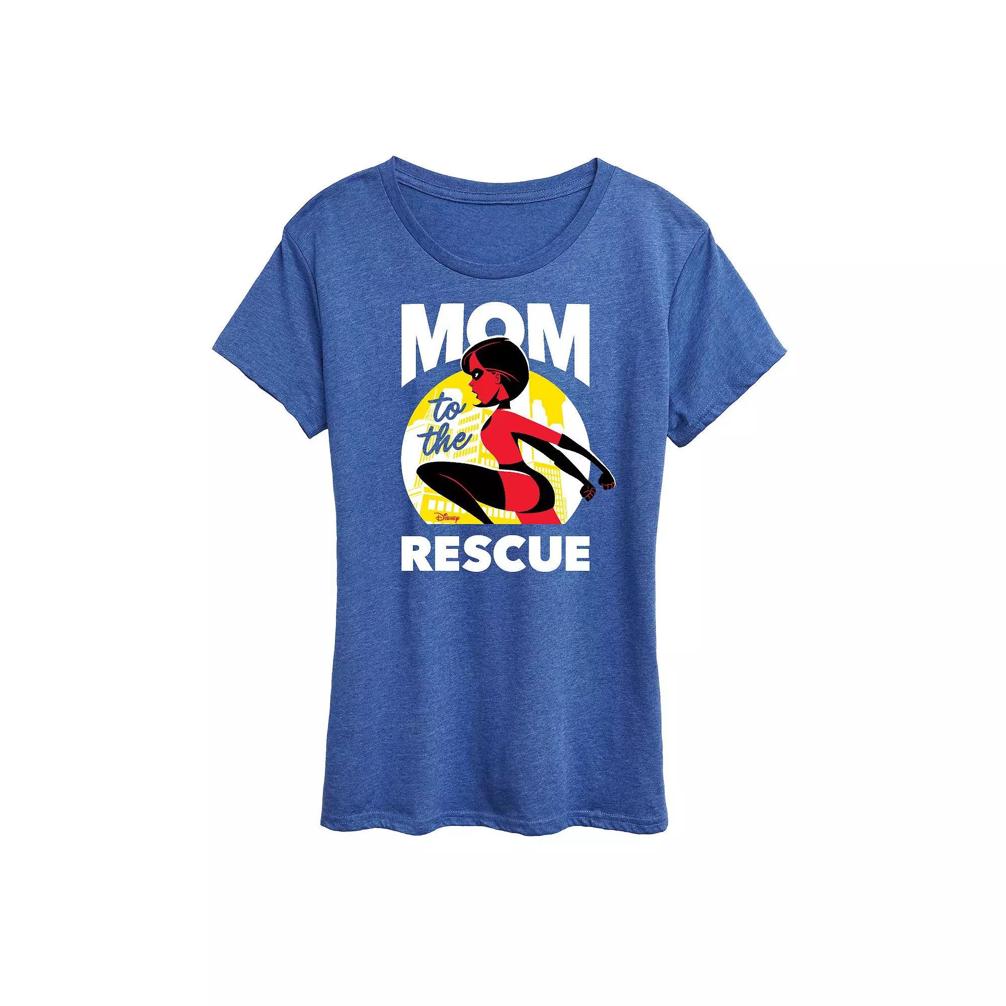 Disney / Pixars The Incredibles Womens Mom Rescue Graphic Tee Product Image