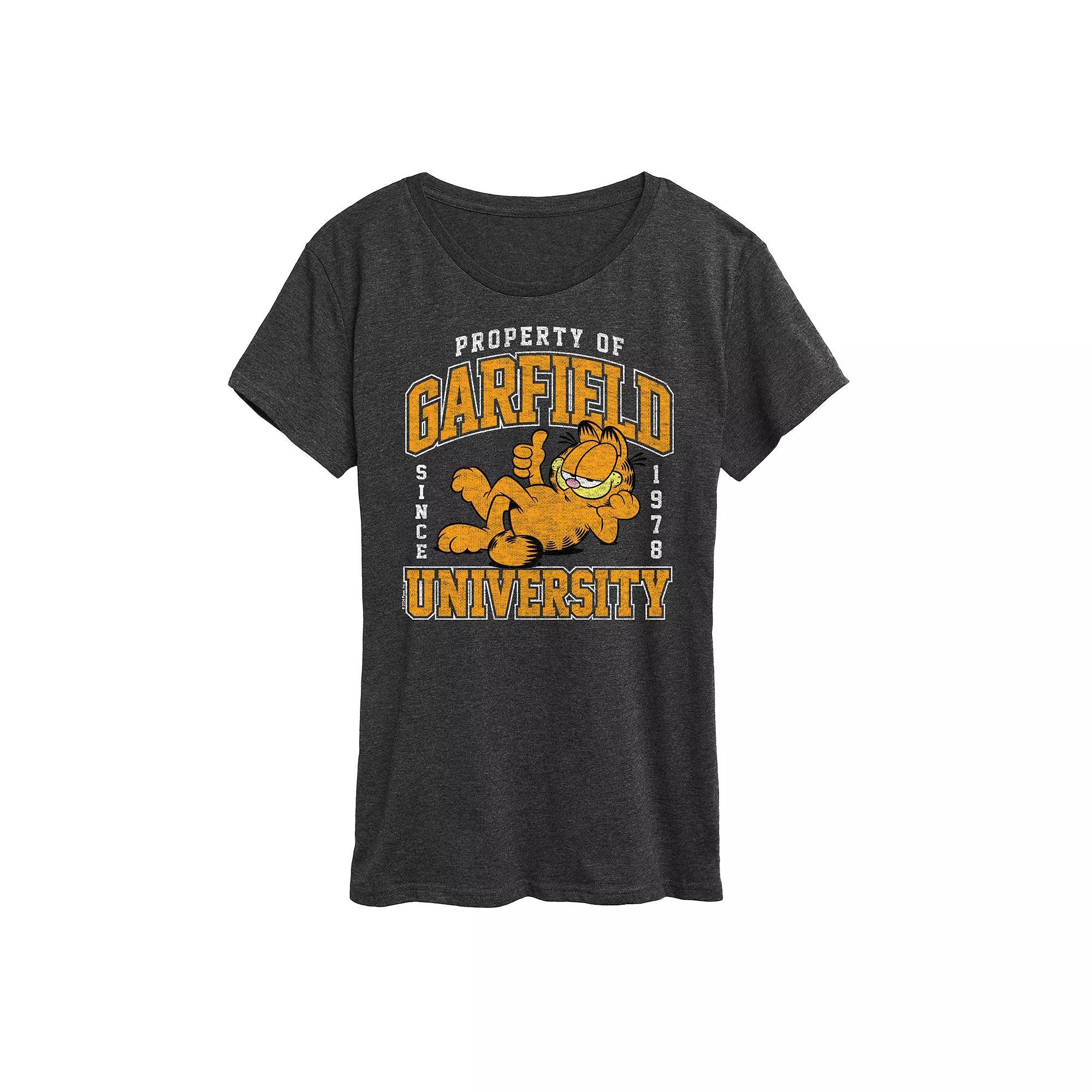 Womens Clueless Way Harsh Tai Graphic Tee, Girls Heather Grey Product Image