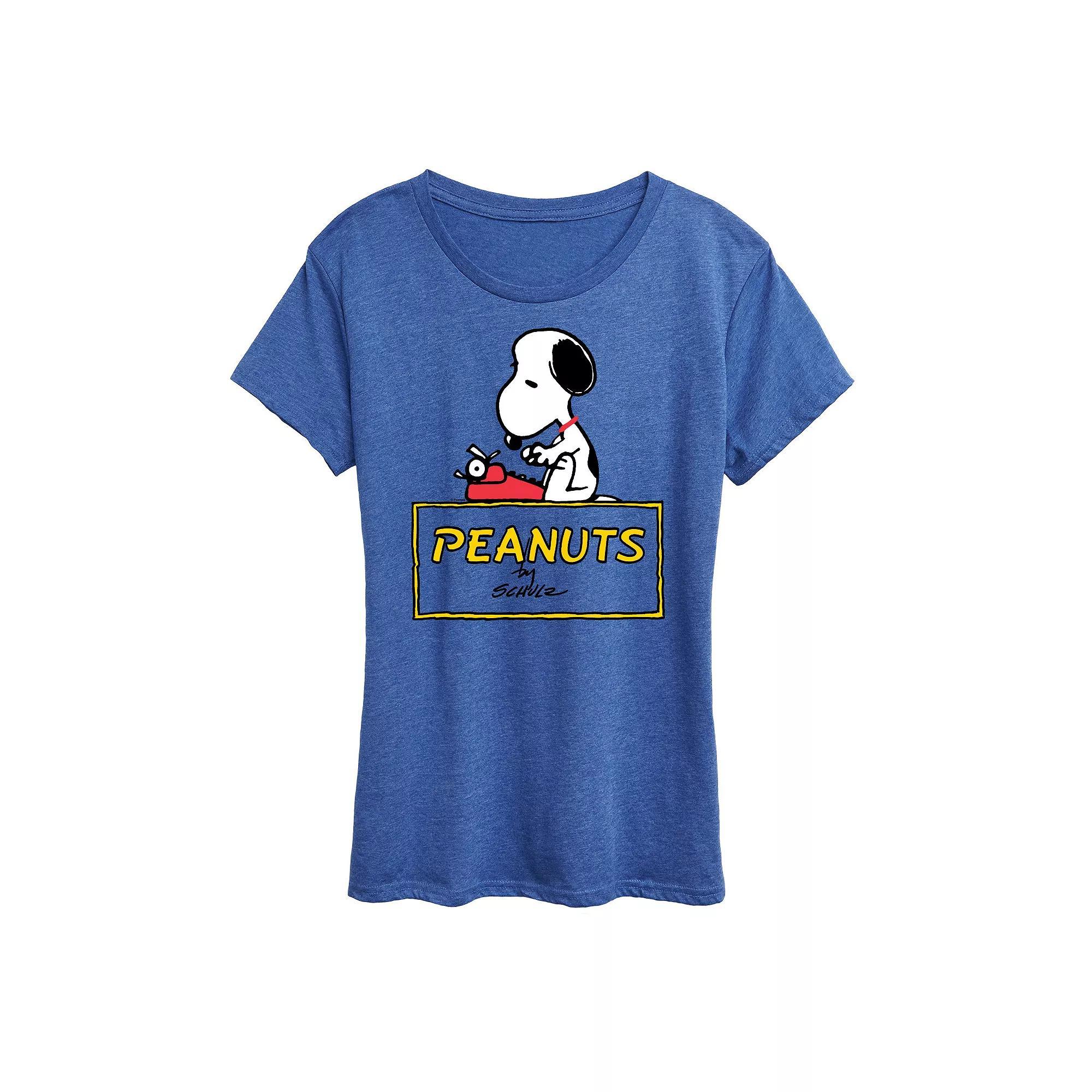 Women's Team USA Graphic Tee, Size: Large, Grey Royal Blue Product Image