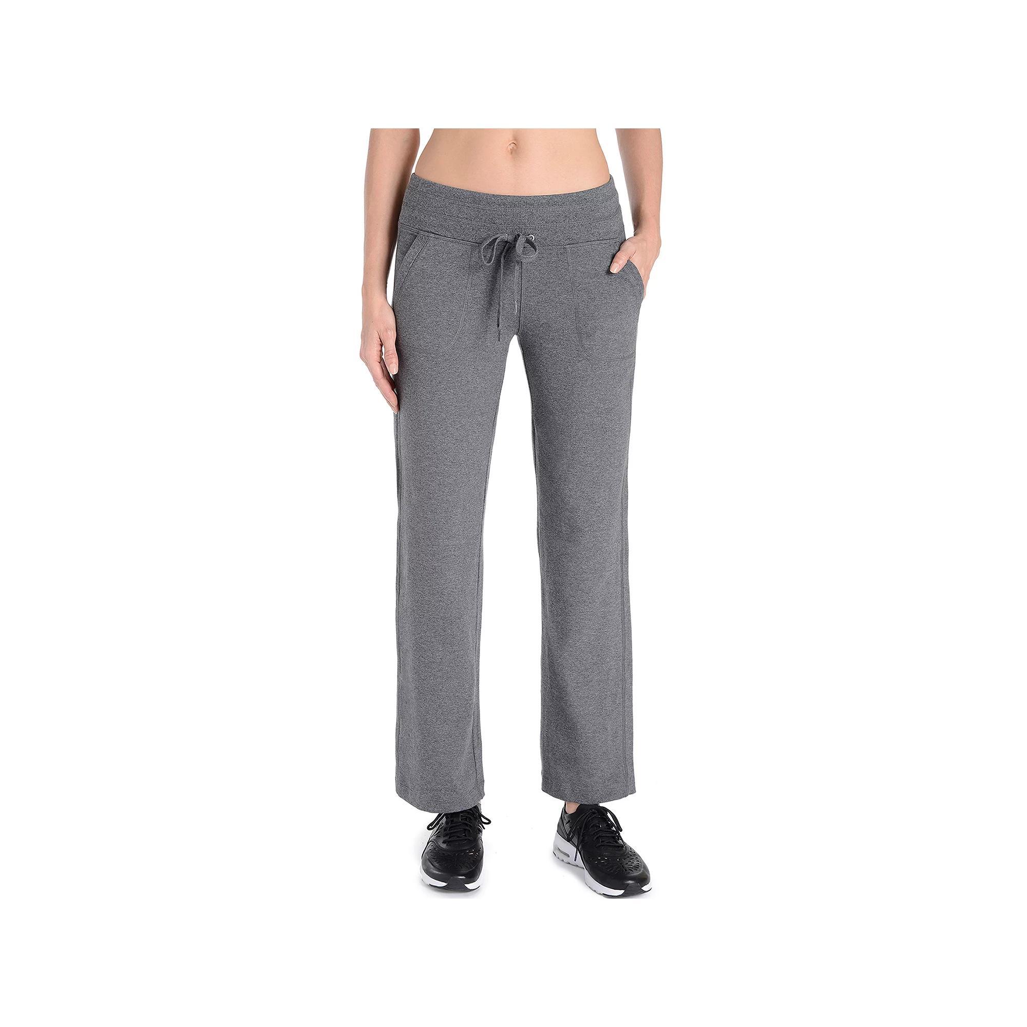 Womens Danskin Drawstring Lounge Pants Grey Gray Heather Product Image