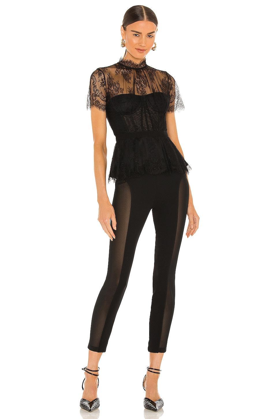 Kehlani Lace Bustier Top SIMKHAI Product Image