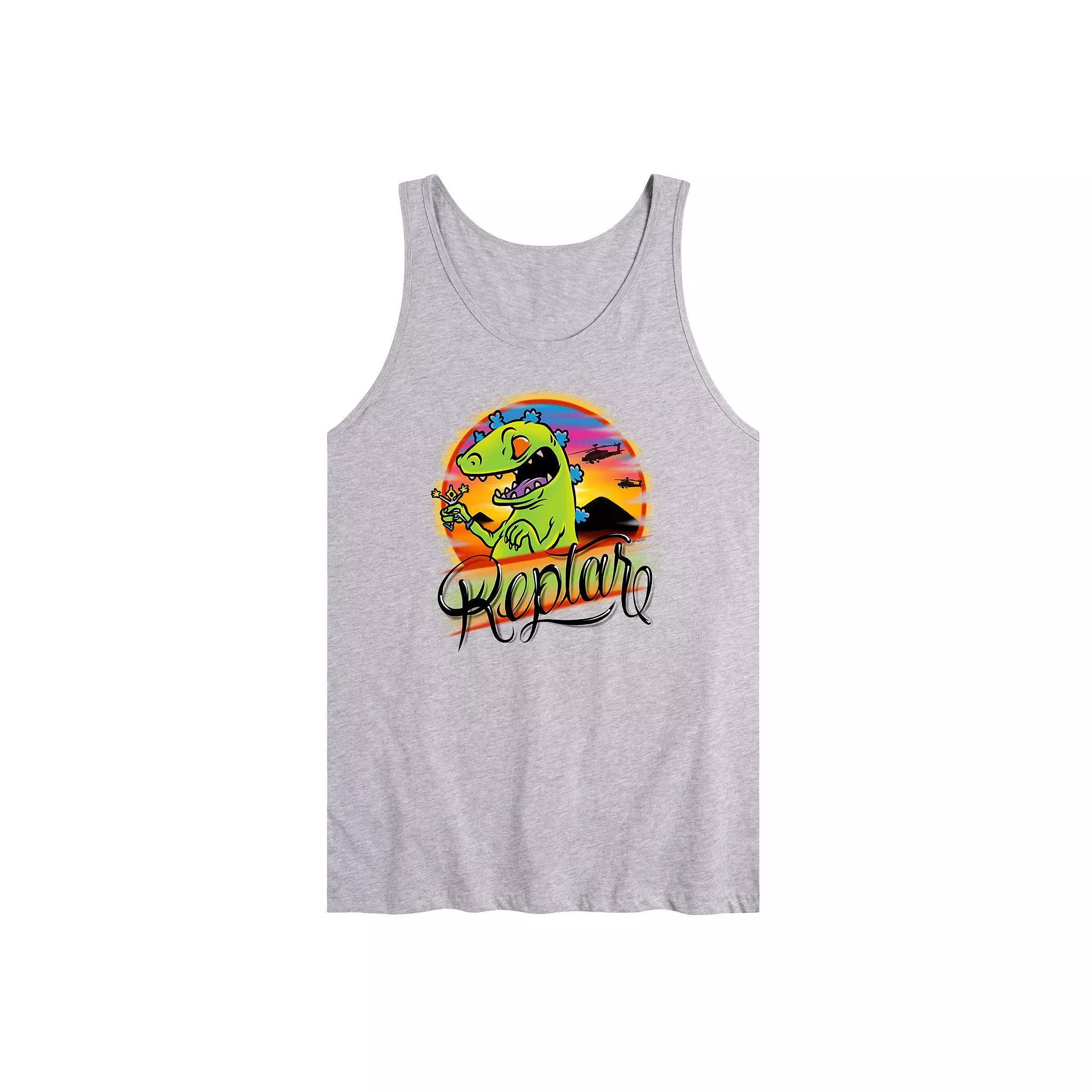 Mens Rugrats Tropical Reptar Tank Top Product Image