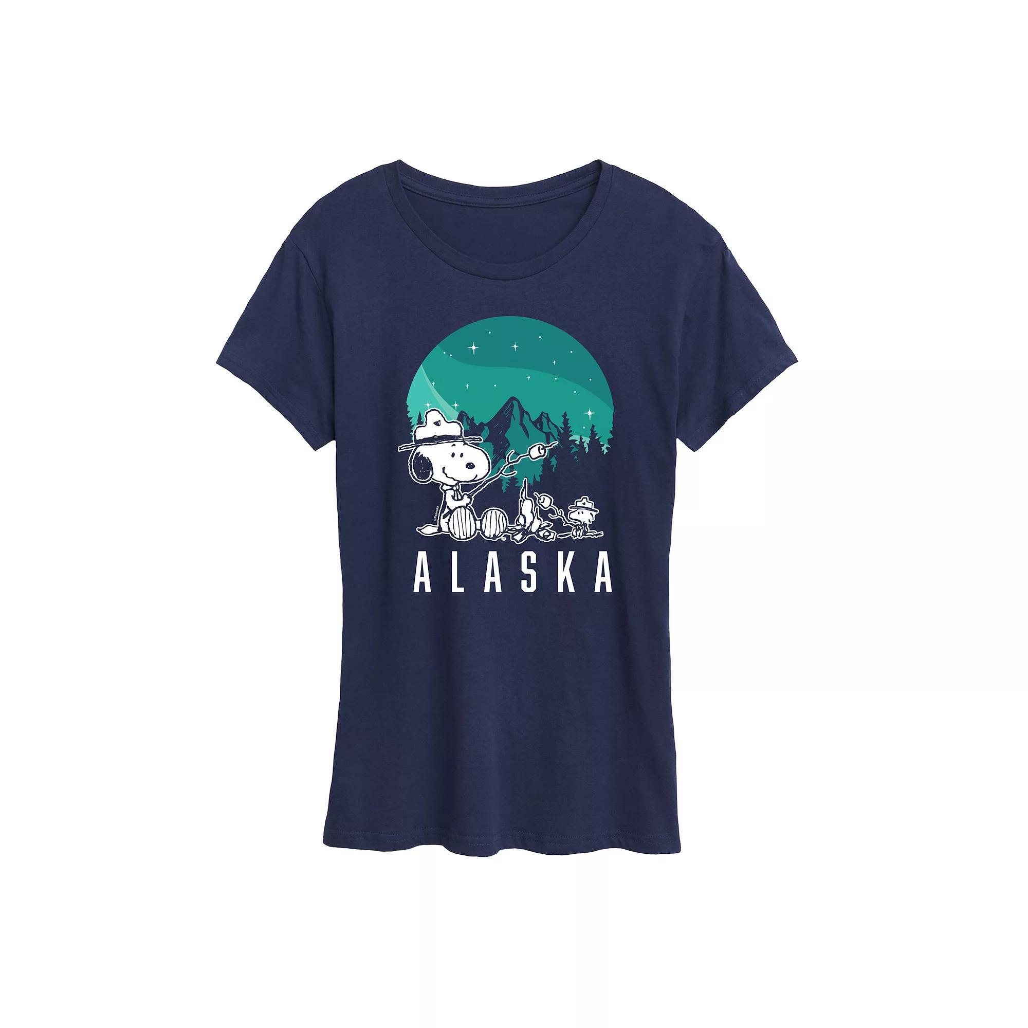 Disneys Nightmare Before Christmas Womens Skeletons Best Friend Graphic Tee, Girls Product Image