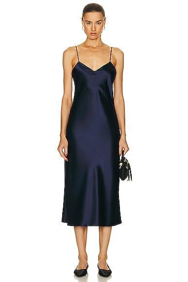Polo Ralph Lauren Sleeveless Cocktail Dress in Navy Product Image
