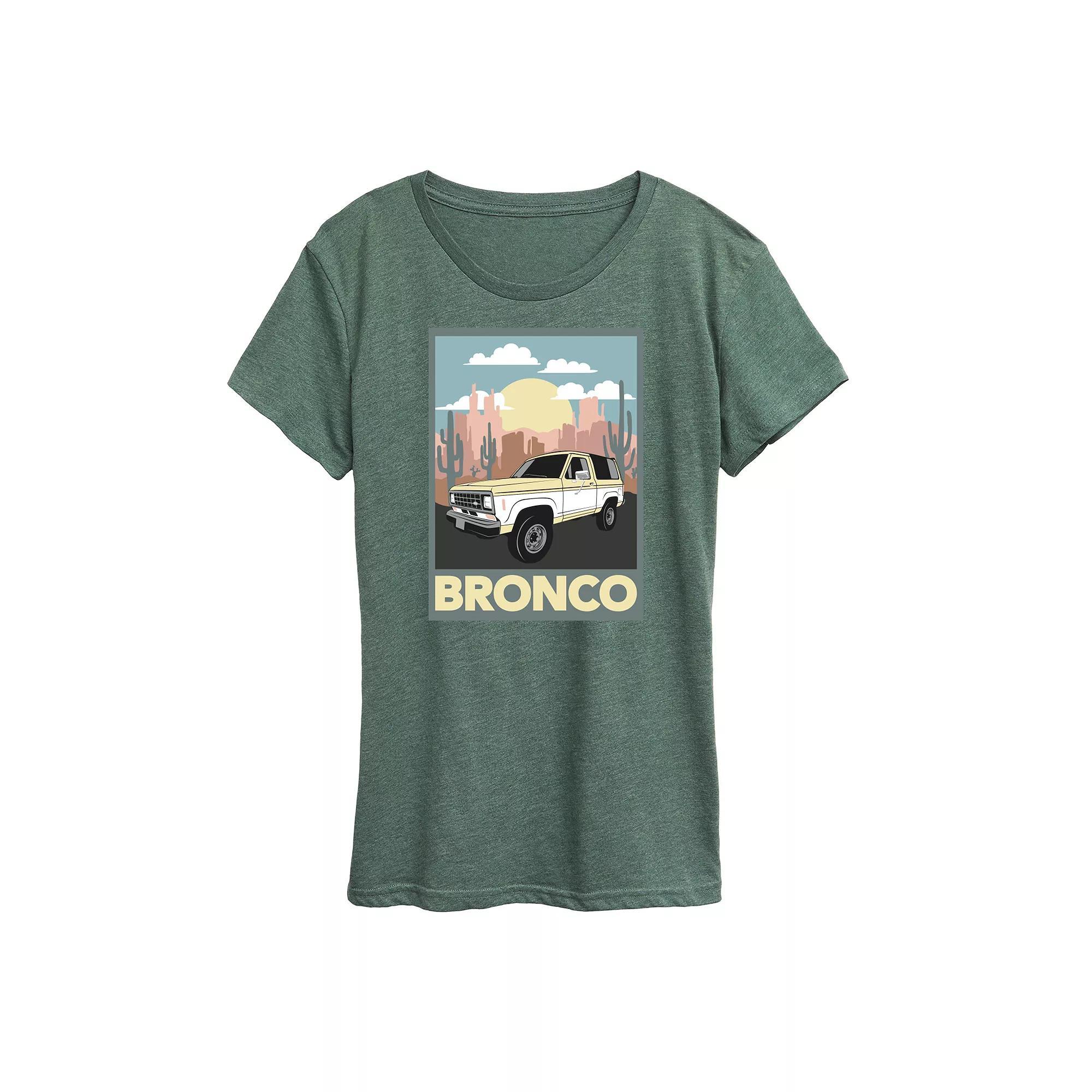 Womens Ford Bronco Desert Graphic Tee Product Image