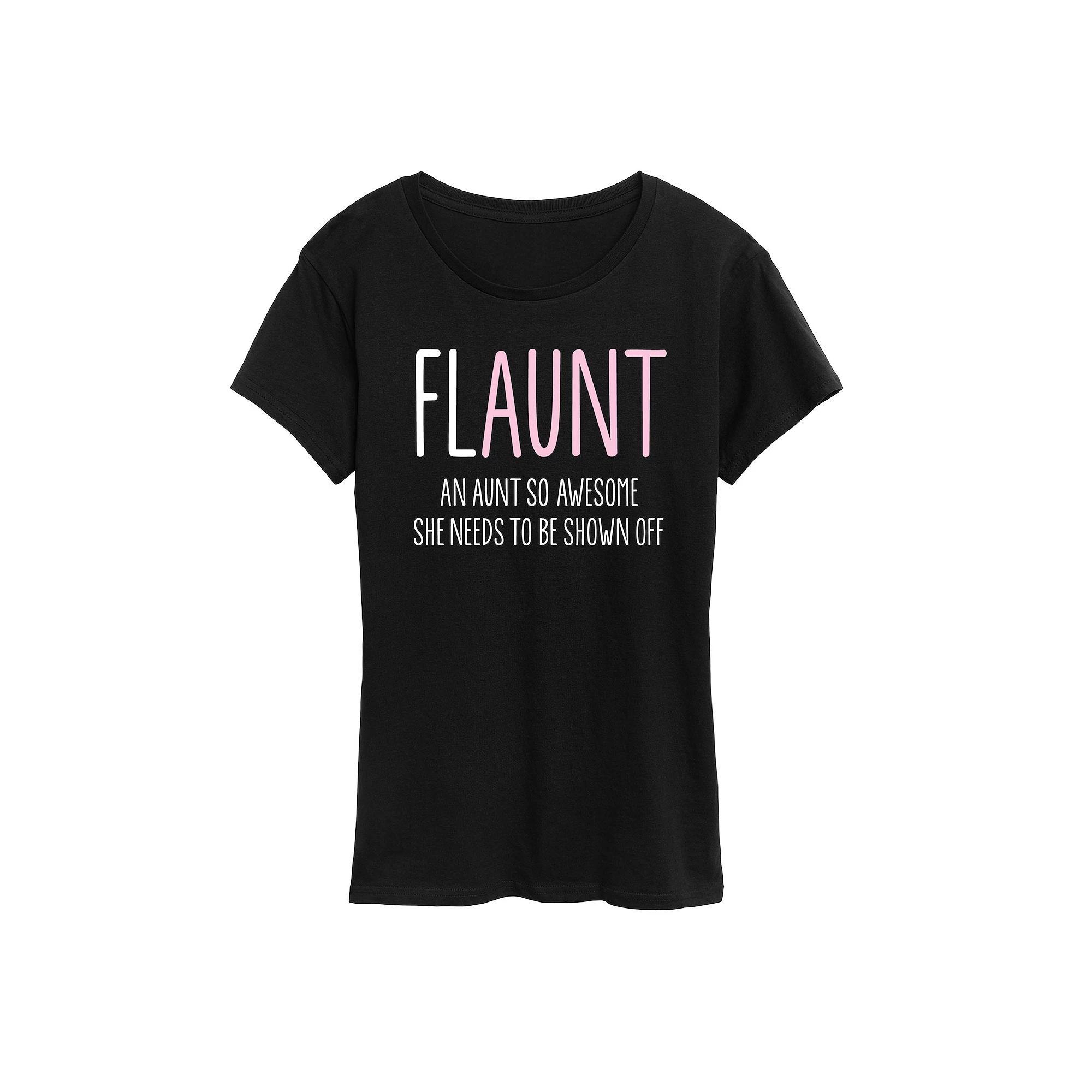 Womens Flaunt Definition Graphic Tee, Girls Product Image