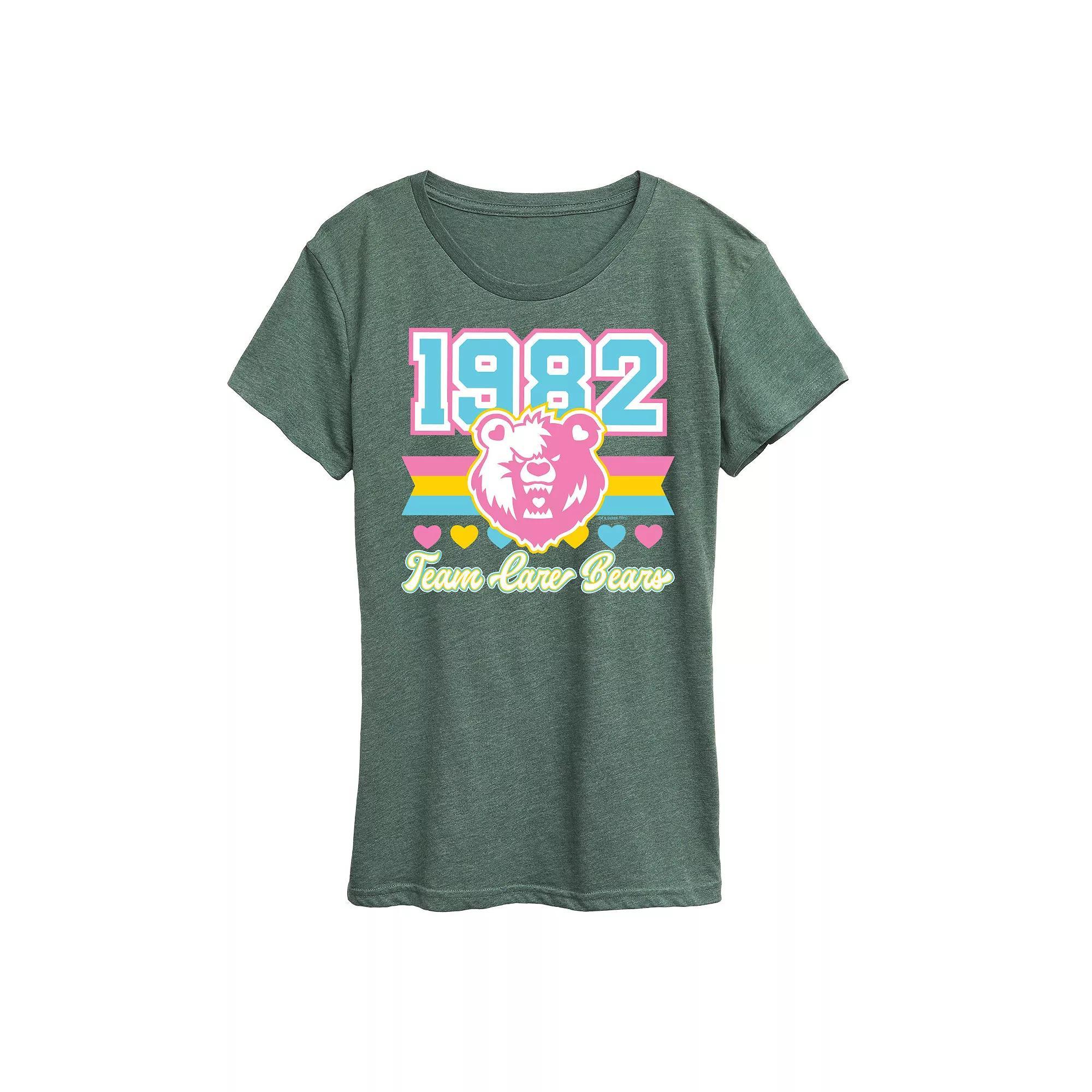 Womens Care Bears 1982 Team Graphic Tee Product Image