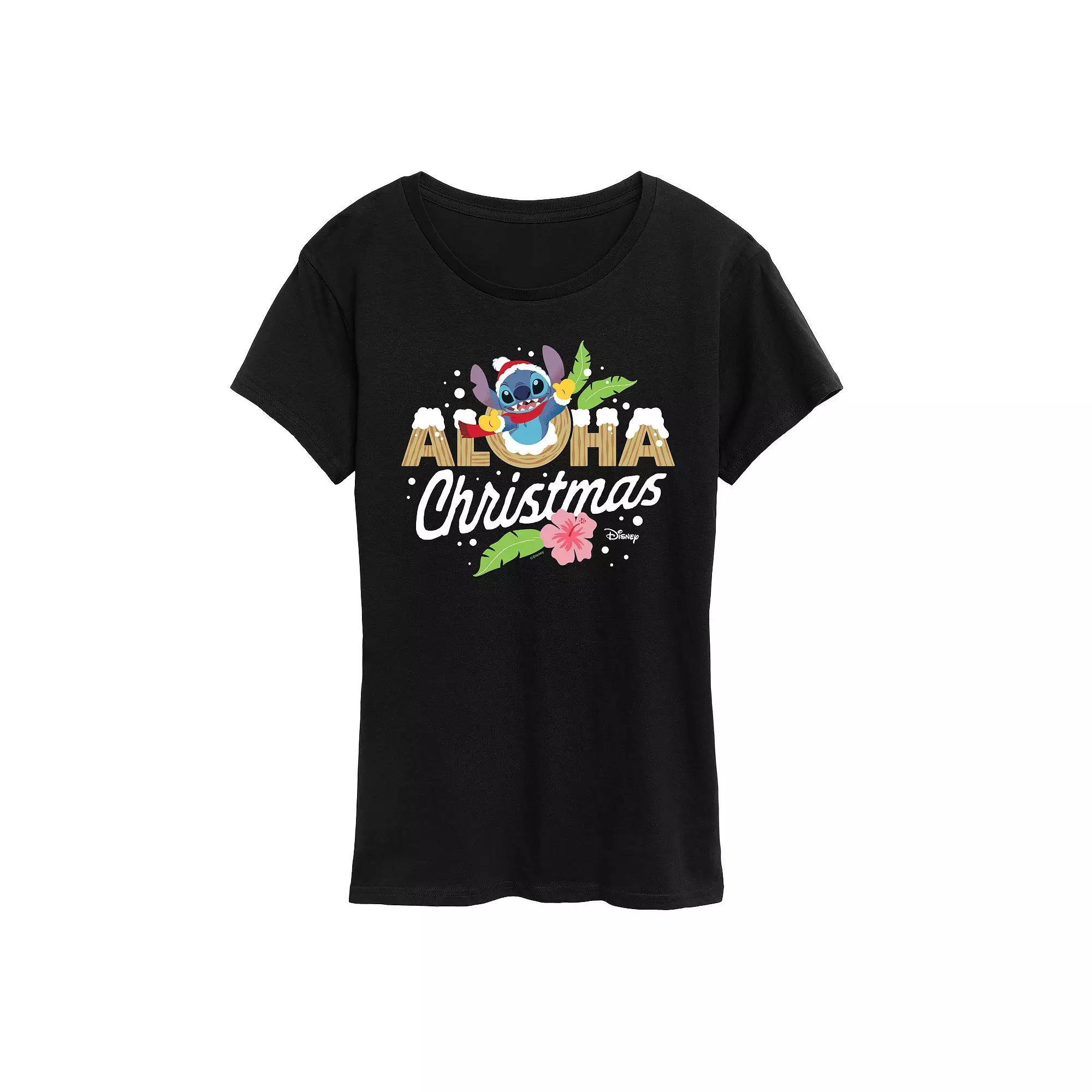Plus Bunny Face Glasses Graphic Tee, Women's, Size: 4XL, Black Product Image